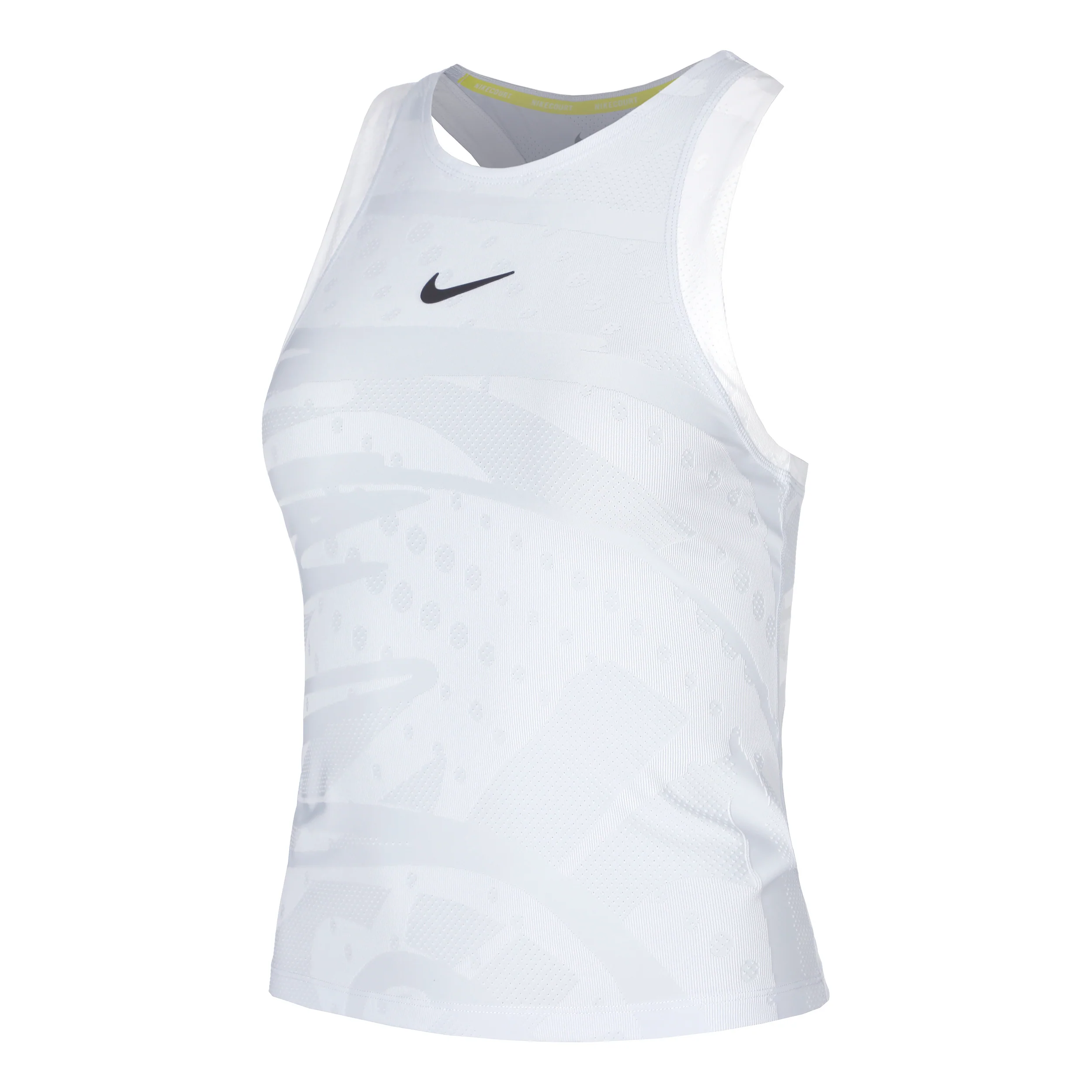 Court Dri-Fit Slam Linne Damer-Ljusgrå,Vit