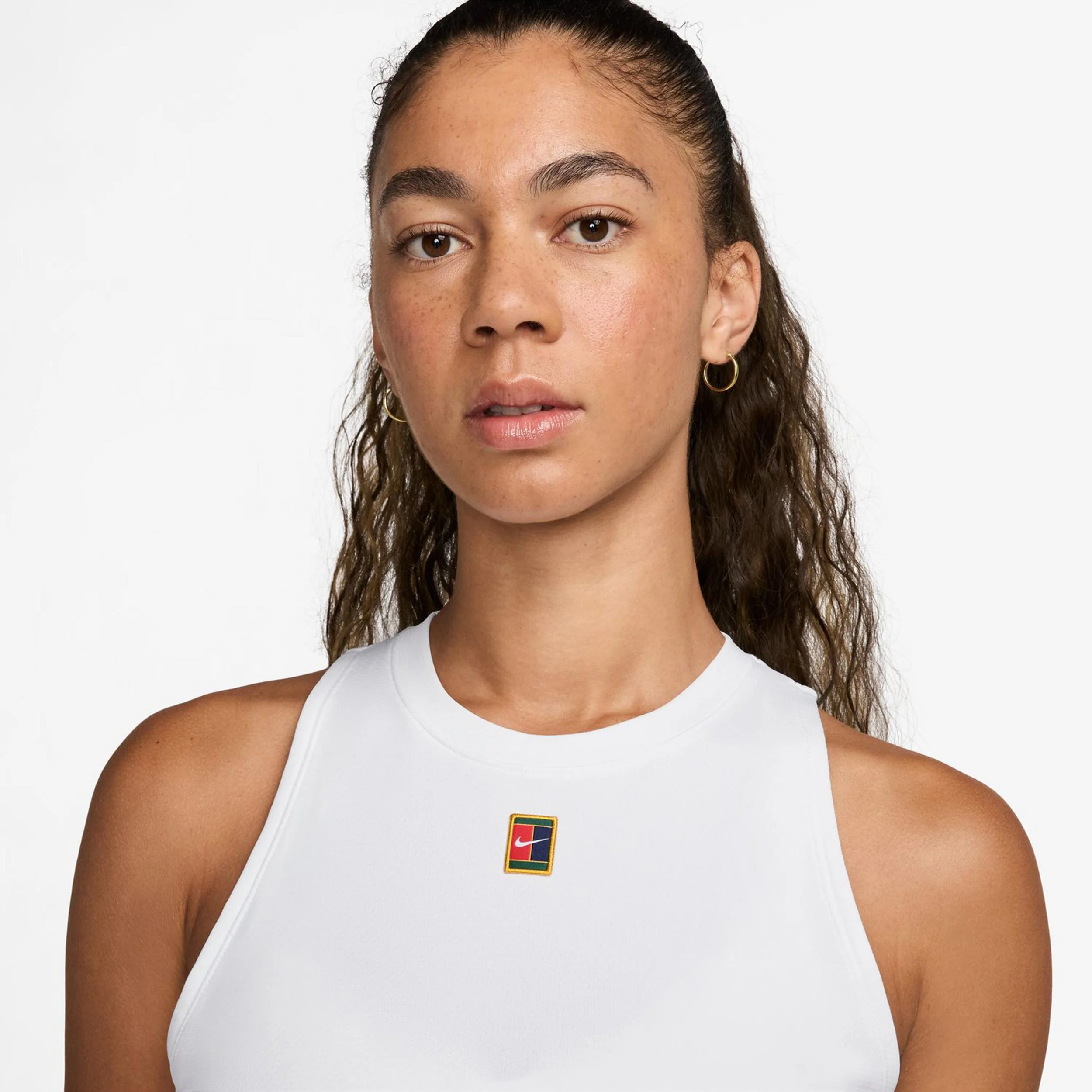 Court Dri-FIT Slam Linne -vit - Image 3