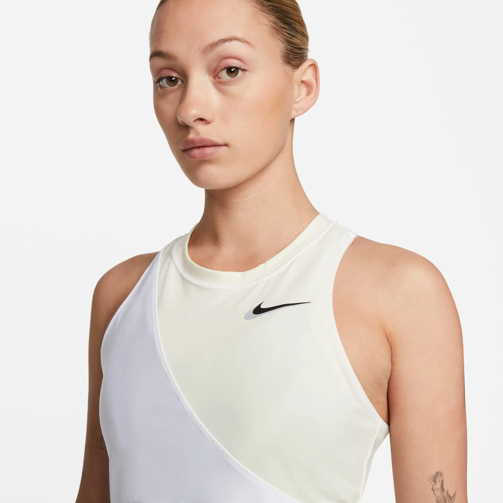 Court Dri-Fit Slam NT PS Linne Damer-Creme,Vit - Image 7