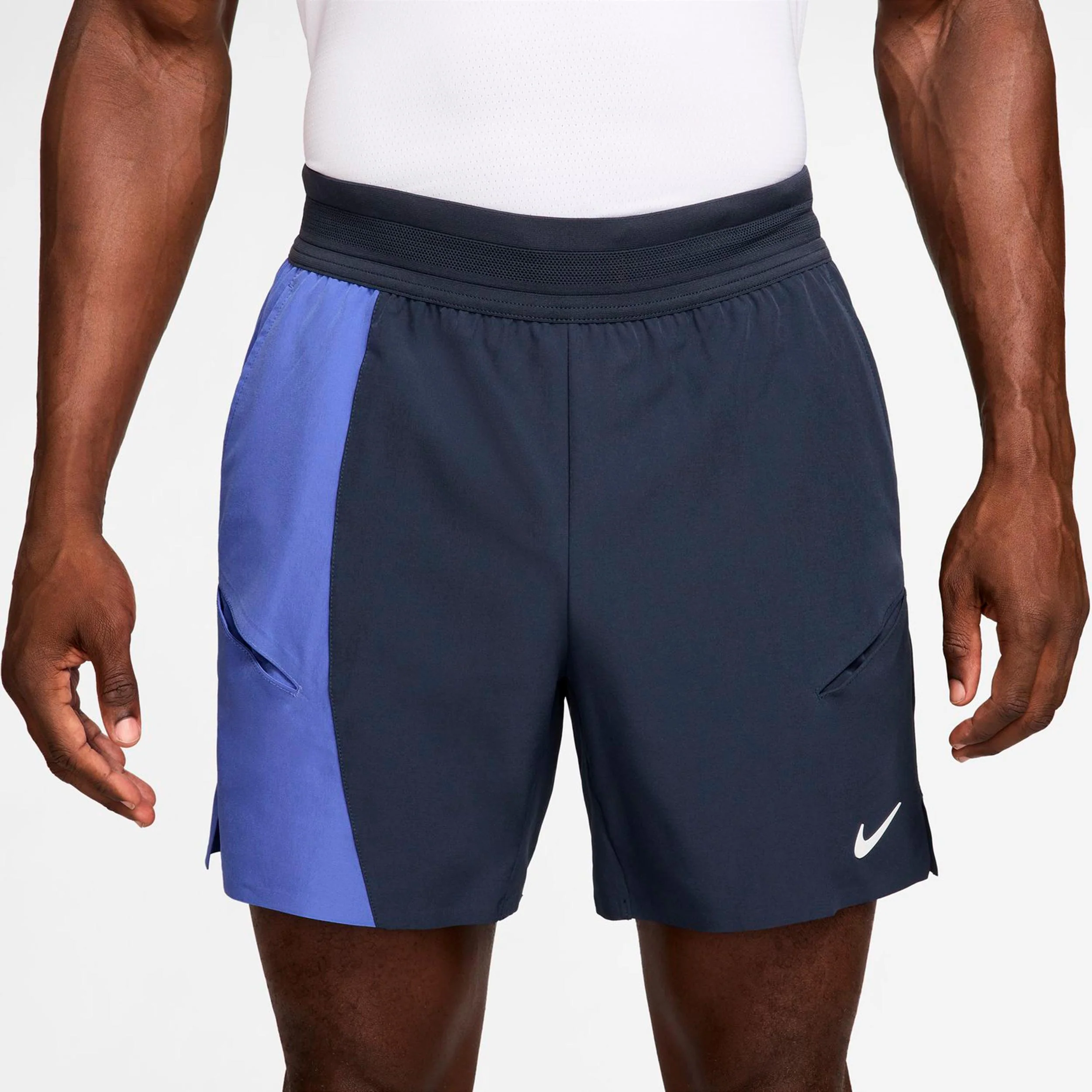 Court Dri-Fit Slam Shorts Herrar-mörkblå, blå