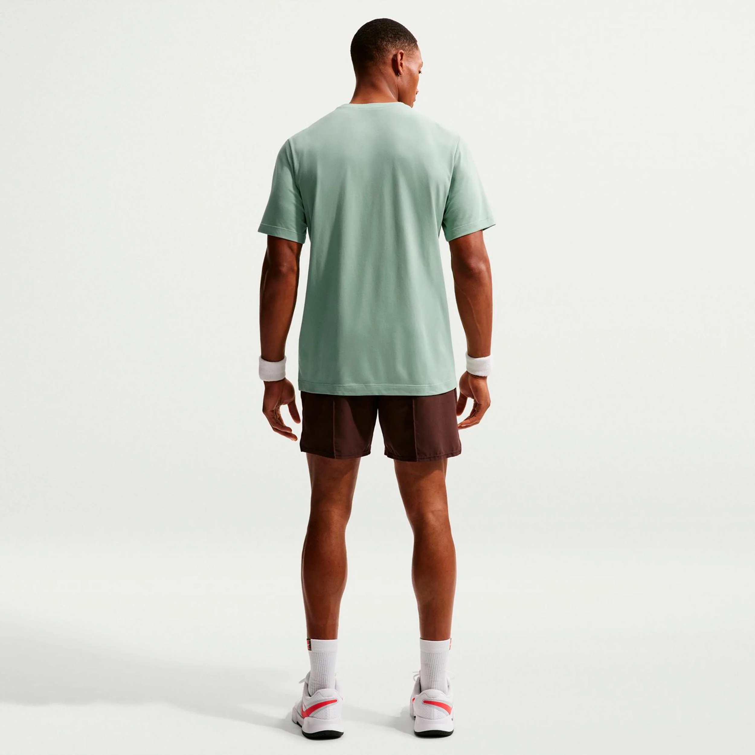 Court Dri-Fit T-shirt Herrar - grågrön - Image 3