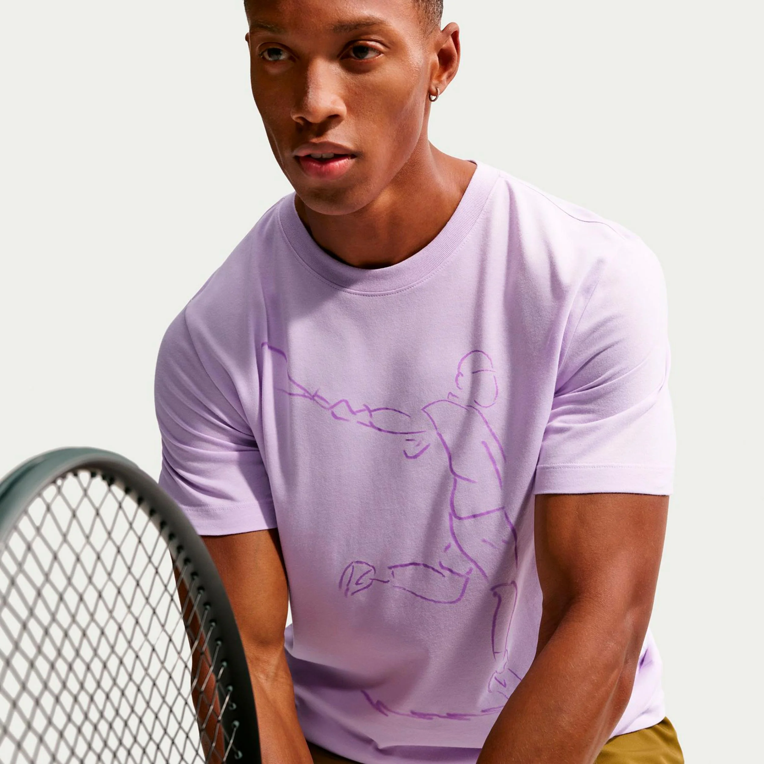 Court Dri-Fit T-shirt Herrar - syrén - Image 6