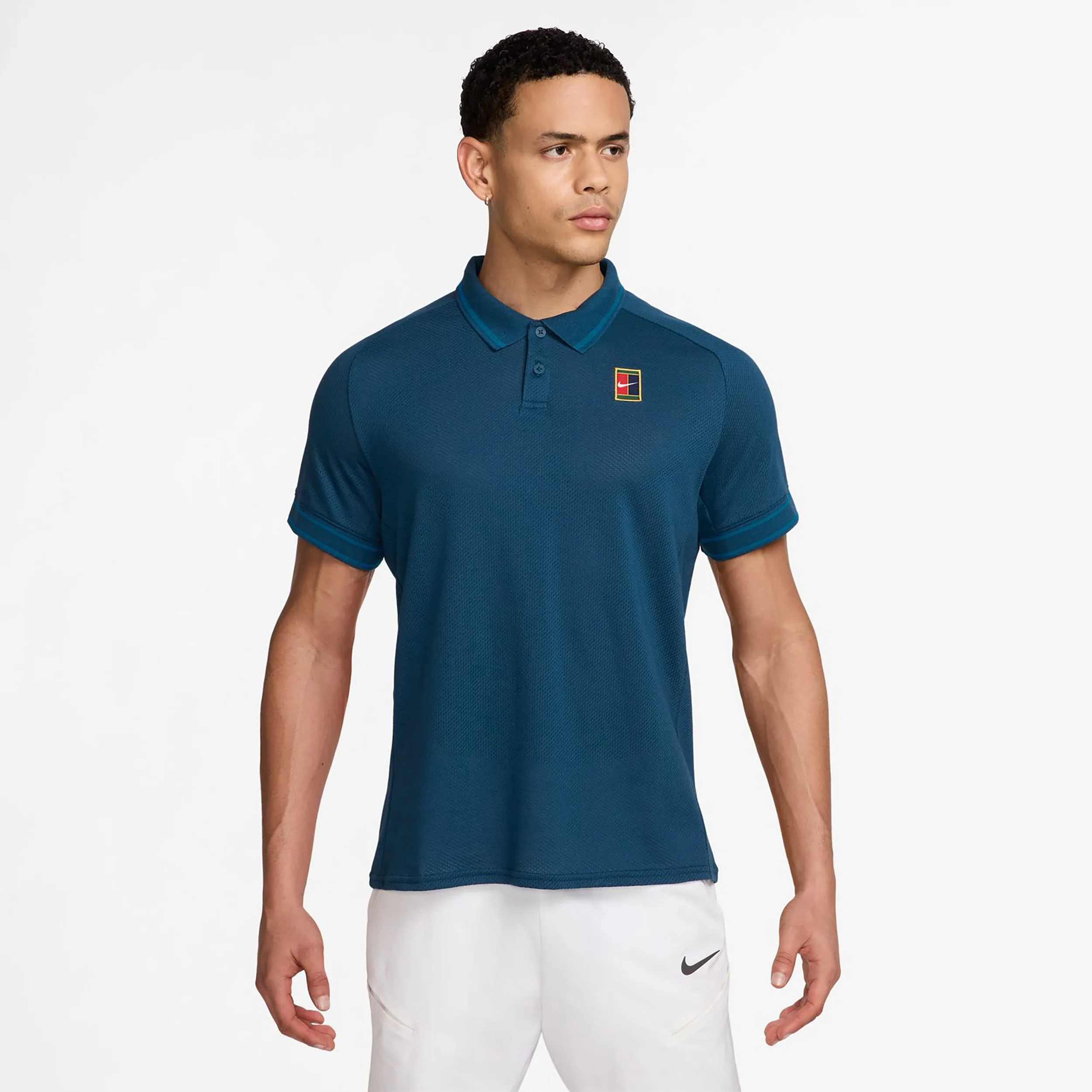 Court Heritage Polo Herrar-Blågrå,Grön