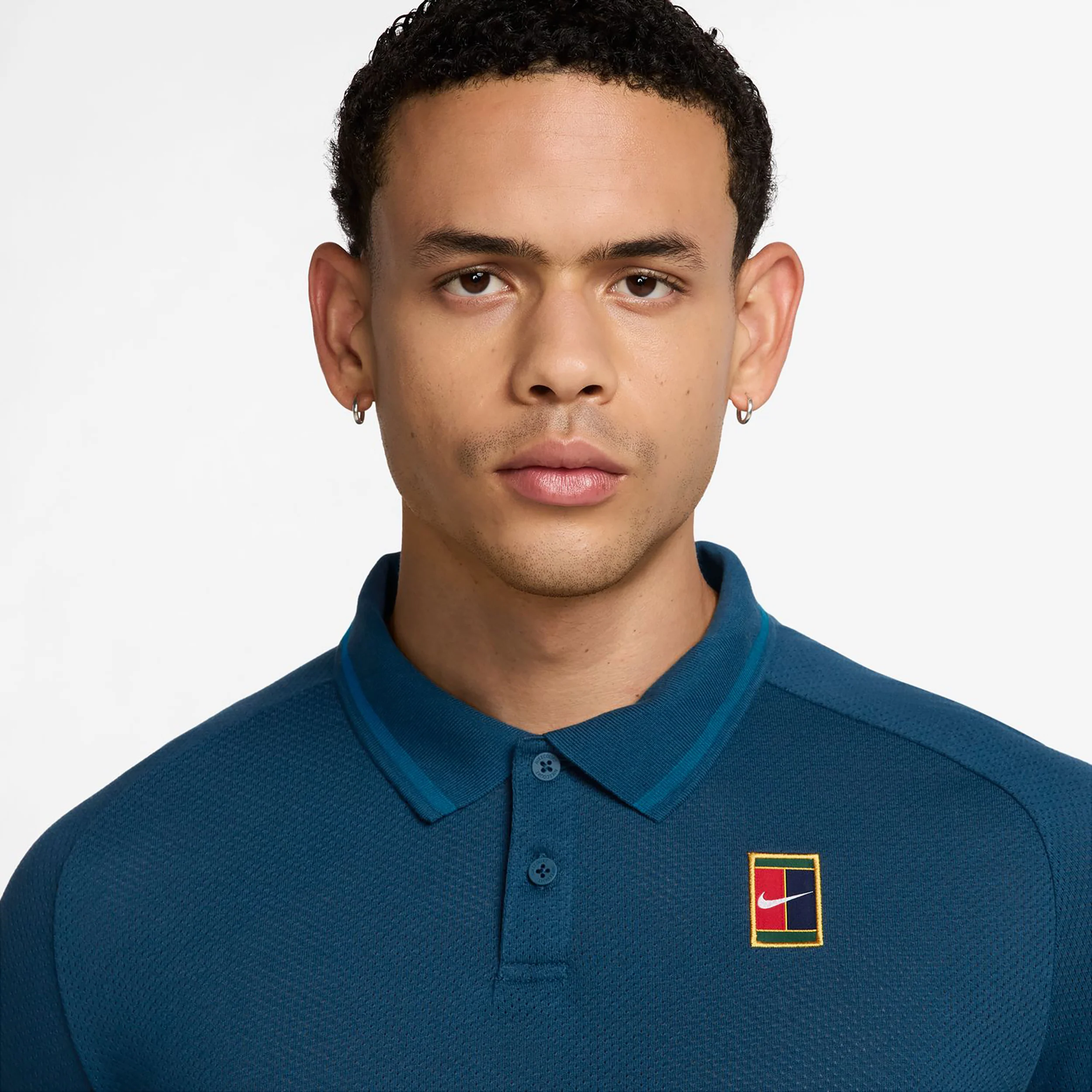 Court Heritage Polo Herrar-Blågrå,Grön - Image 3