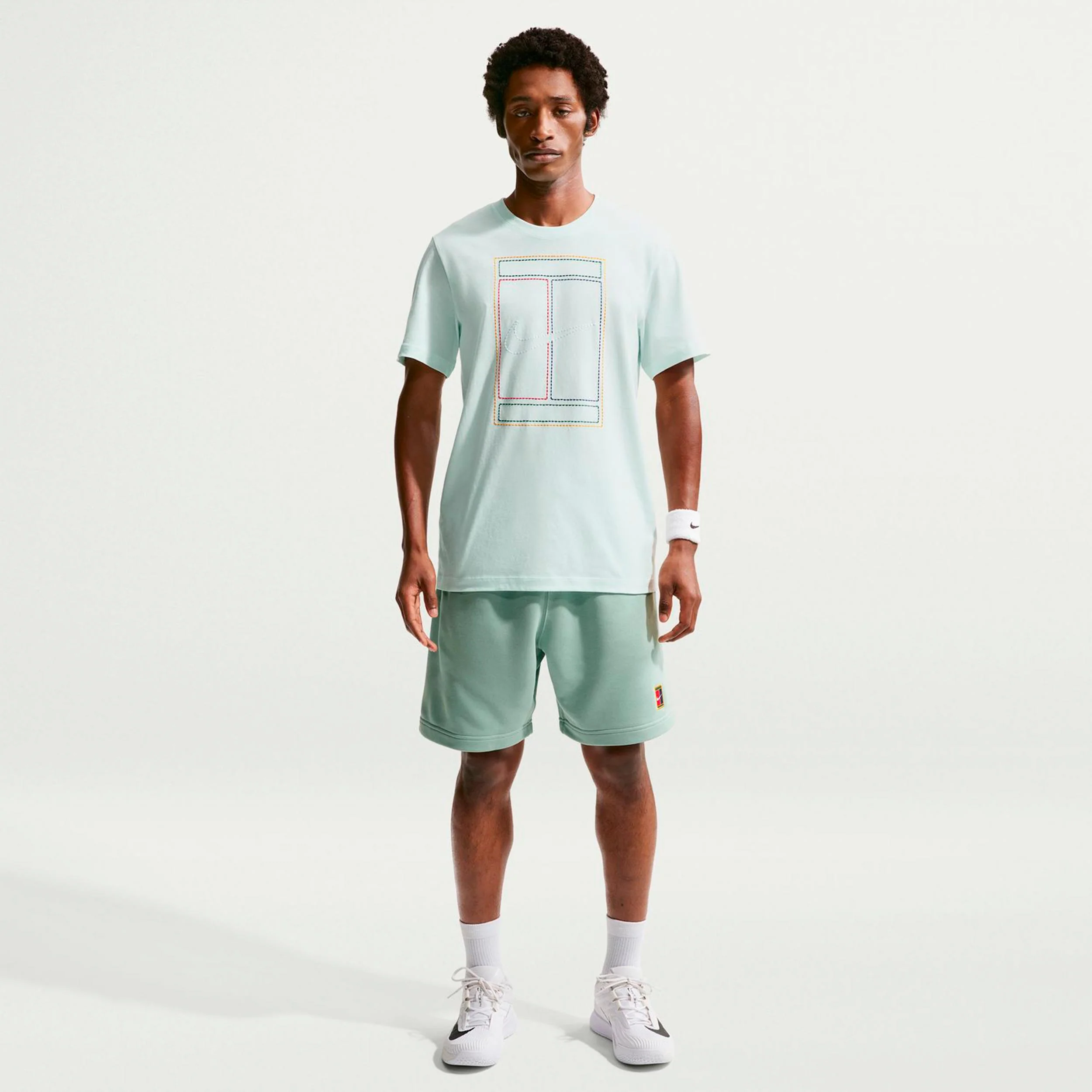 Court Heritage T-shirt Herrar - mint - Image 2