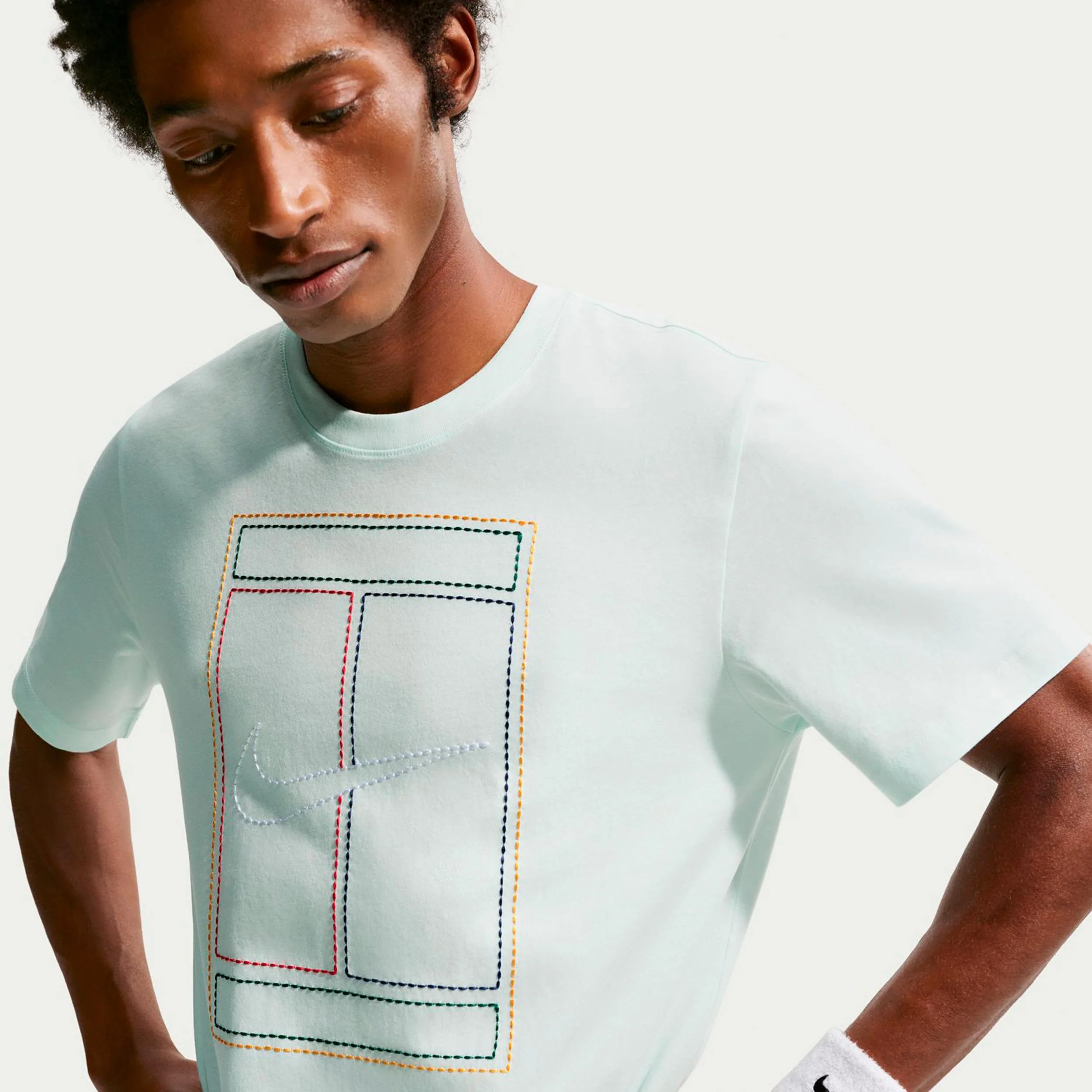 Court Heritage T-shirt Herrar - mint - Image 5