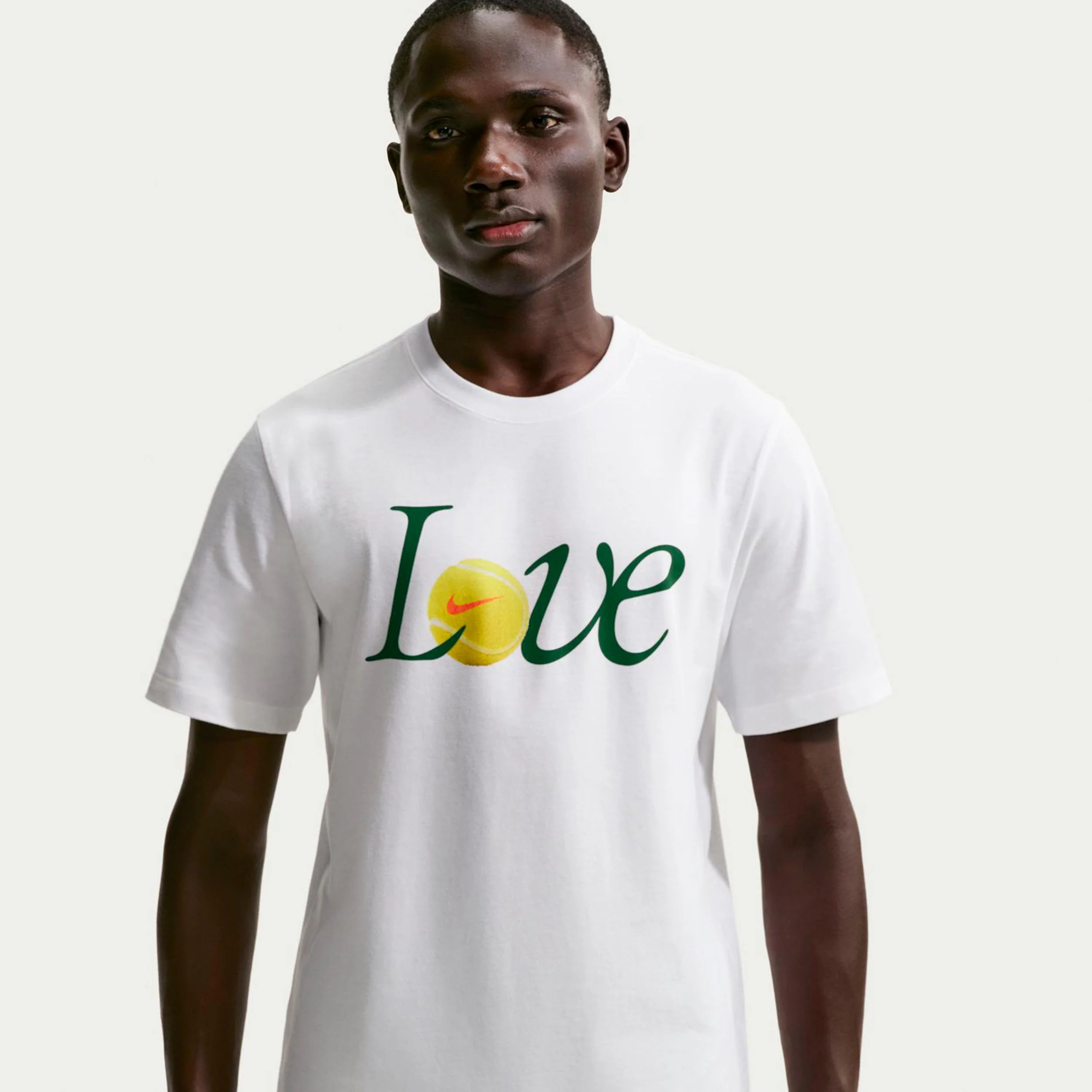 Court Love T-shirt Herrar - vit