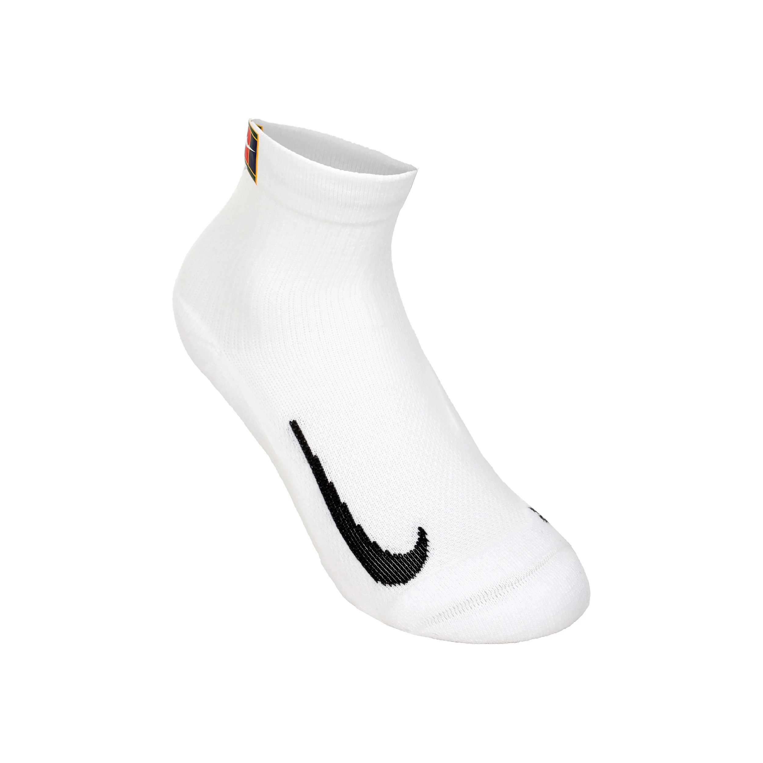 Court Multiplier Max Tennisstrumpor 2-pack Unisex - vit, svart - Image 3