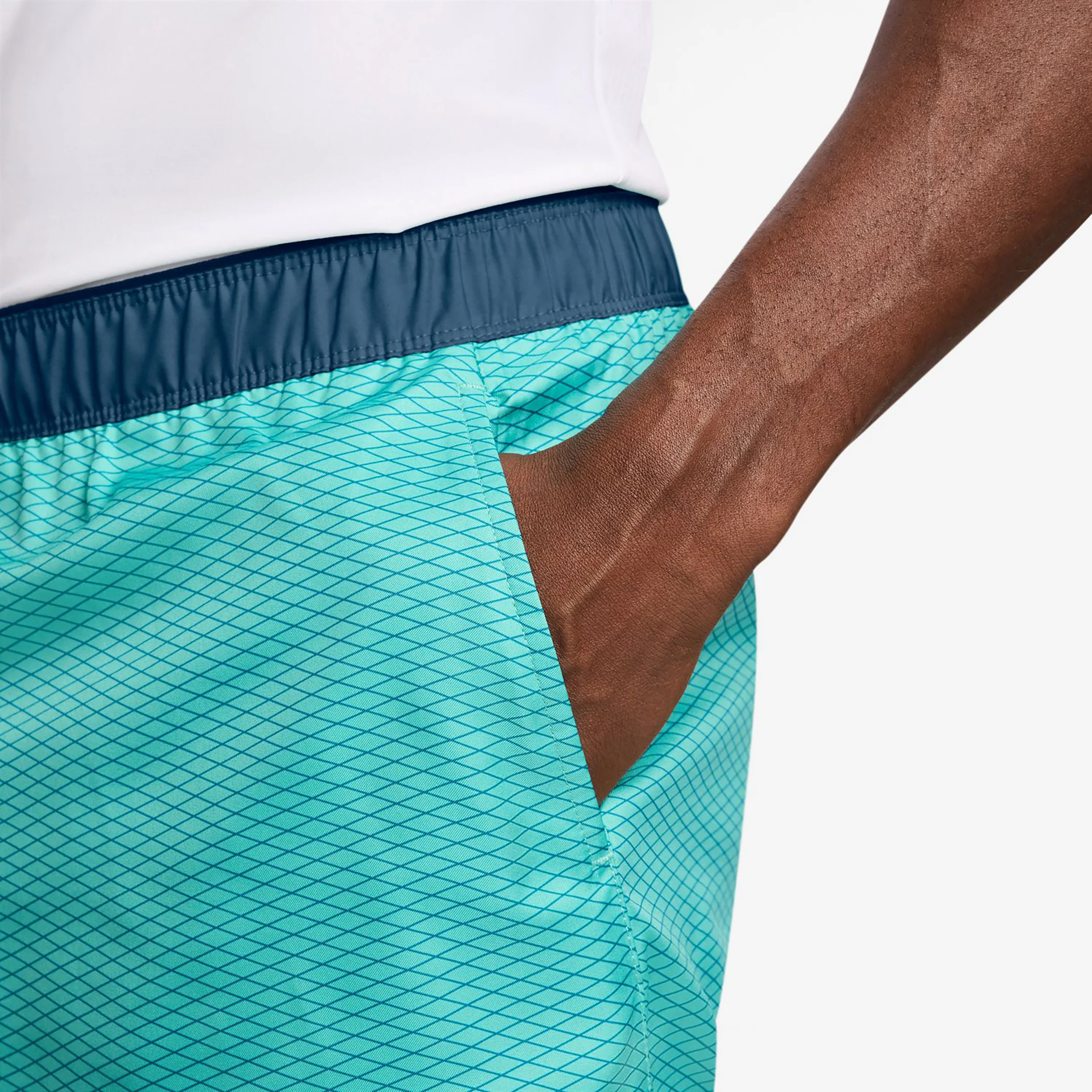 Court Victory Dri-Fit 7in Aop Shorts Herrar - turkos, petrol - Image 4