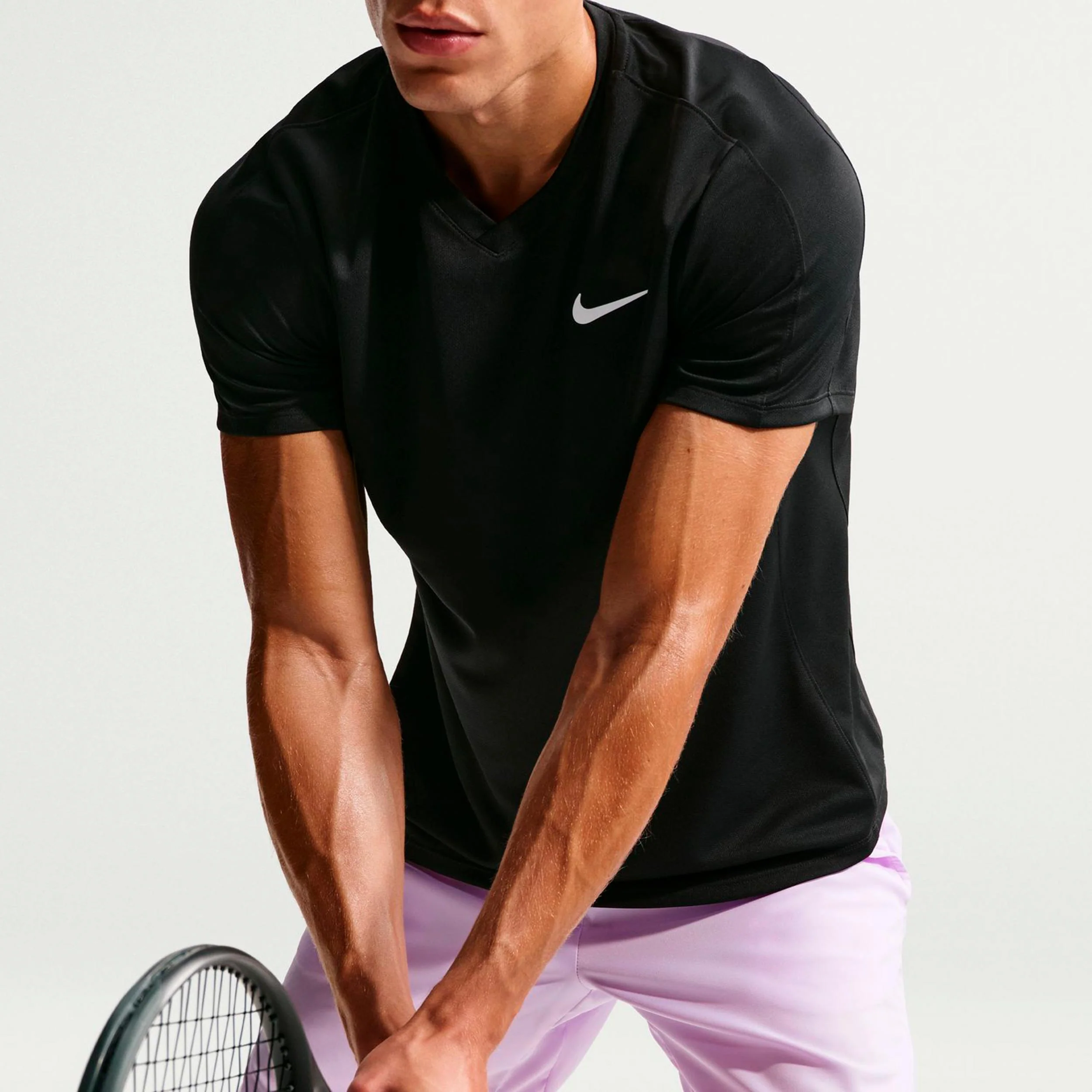 Court Victory Dri-Fit 7in Shorts Herrar - syrén, svart - Image 4