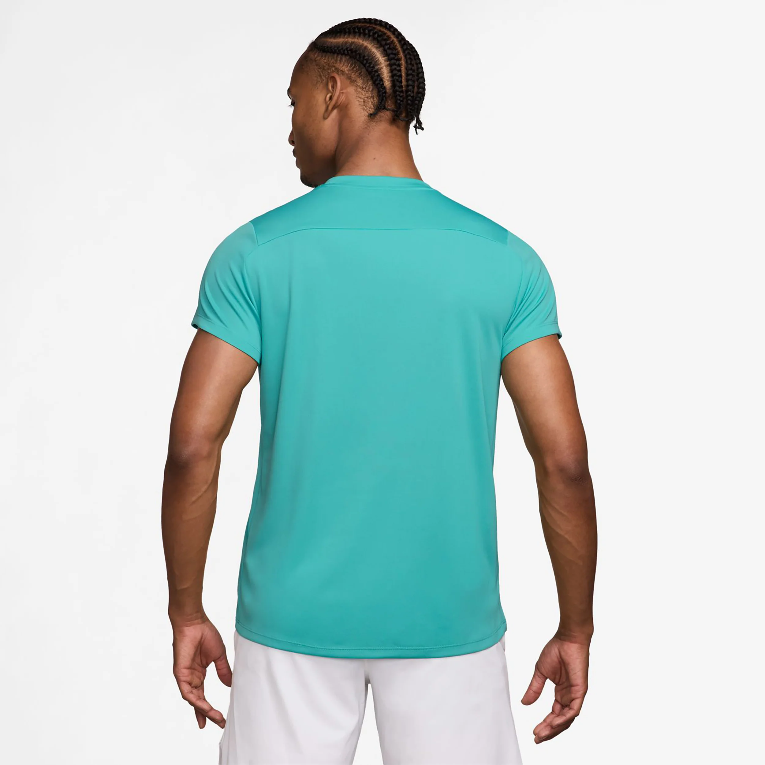 Court Victory Dry T-shirt Herrar - turkos, vit - Image 2