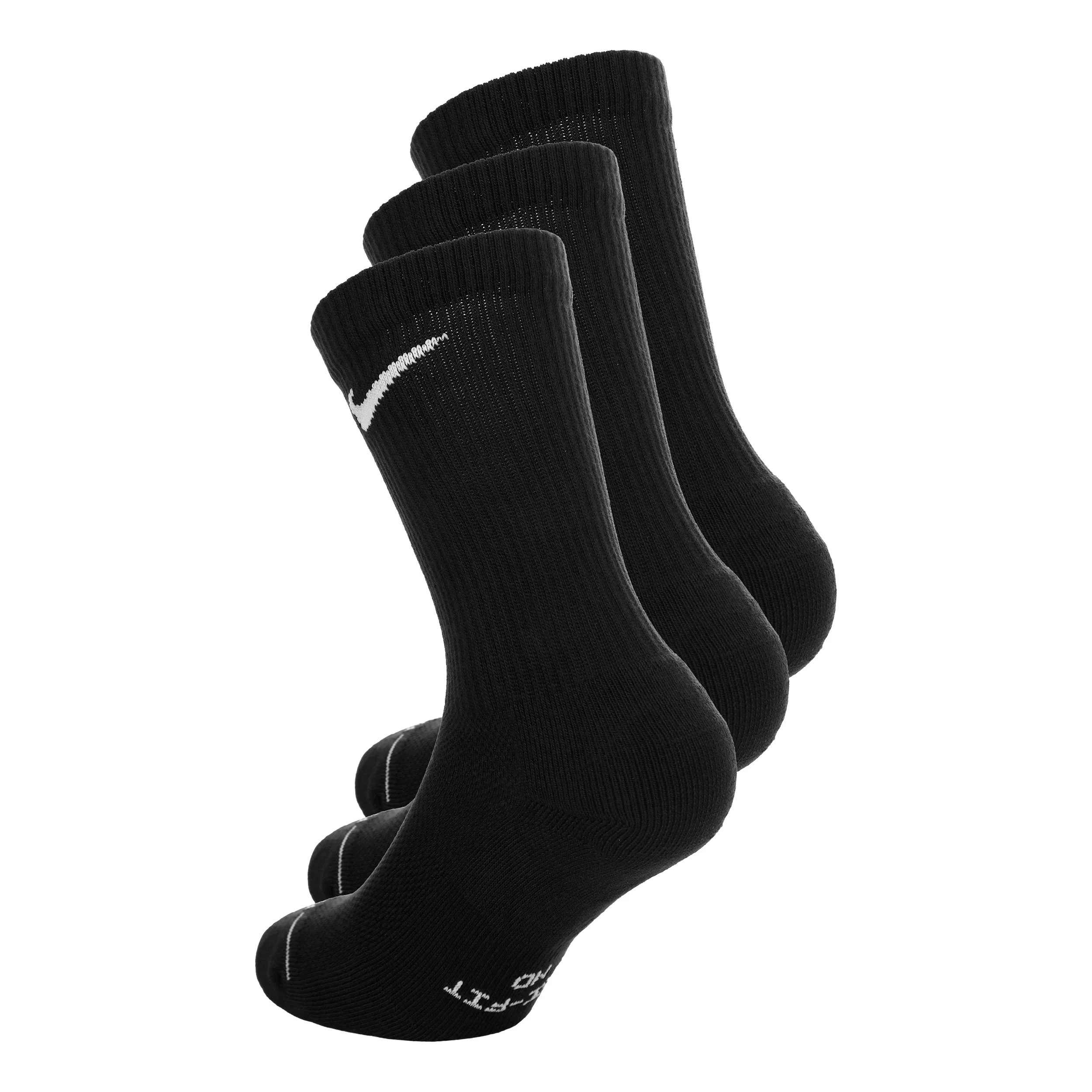 Crew Tennisstrumpor 3-pack Unisex - svart - Image 2