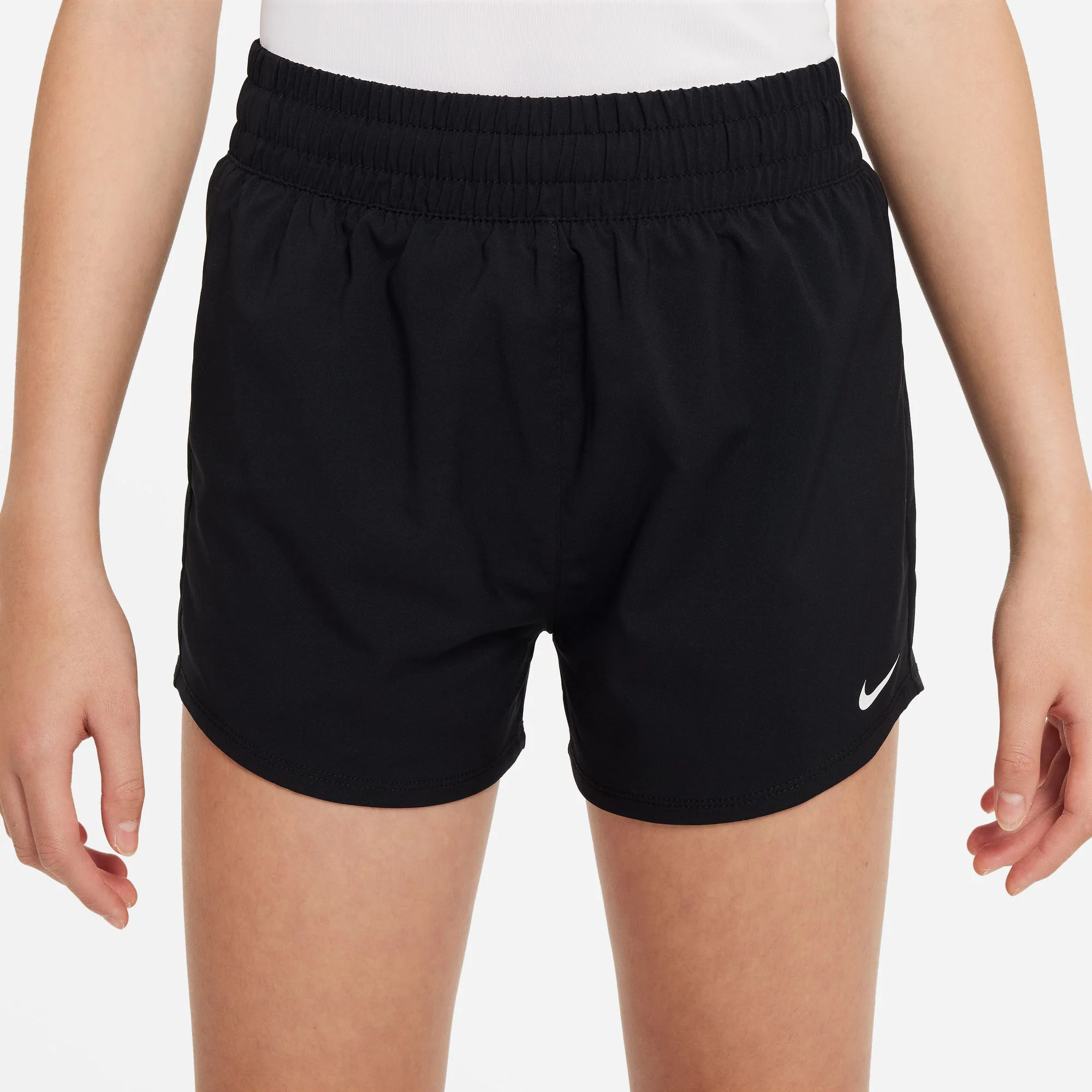 Dri-Fit Big Kids High Waisted Woven Shorts Flickor-Svart - Image 4