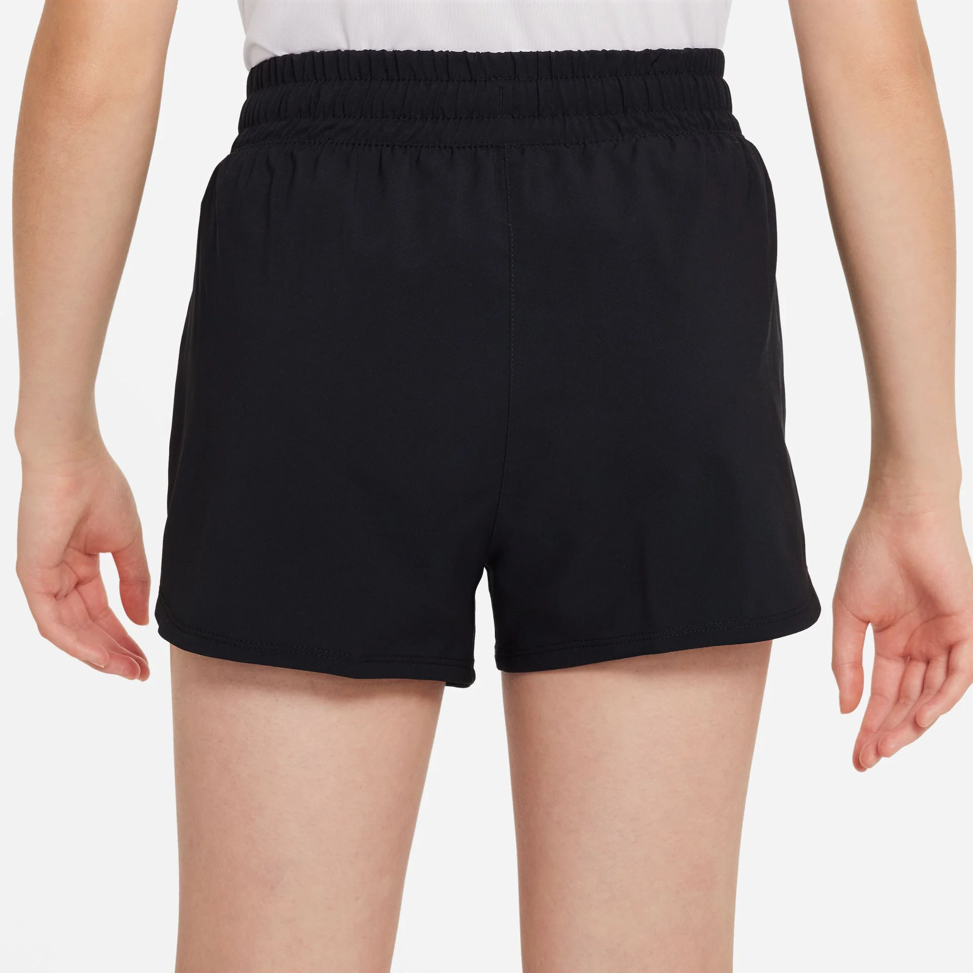 Dri-Fit Big Kids High Waisted Woven Shorts Flickor-Svart - Image 5