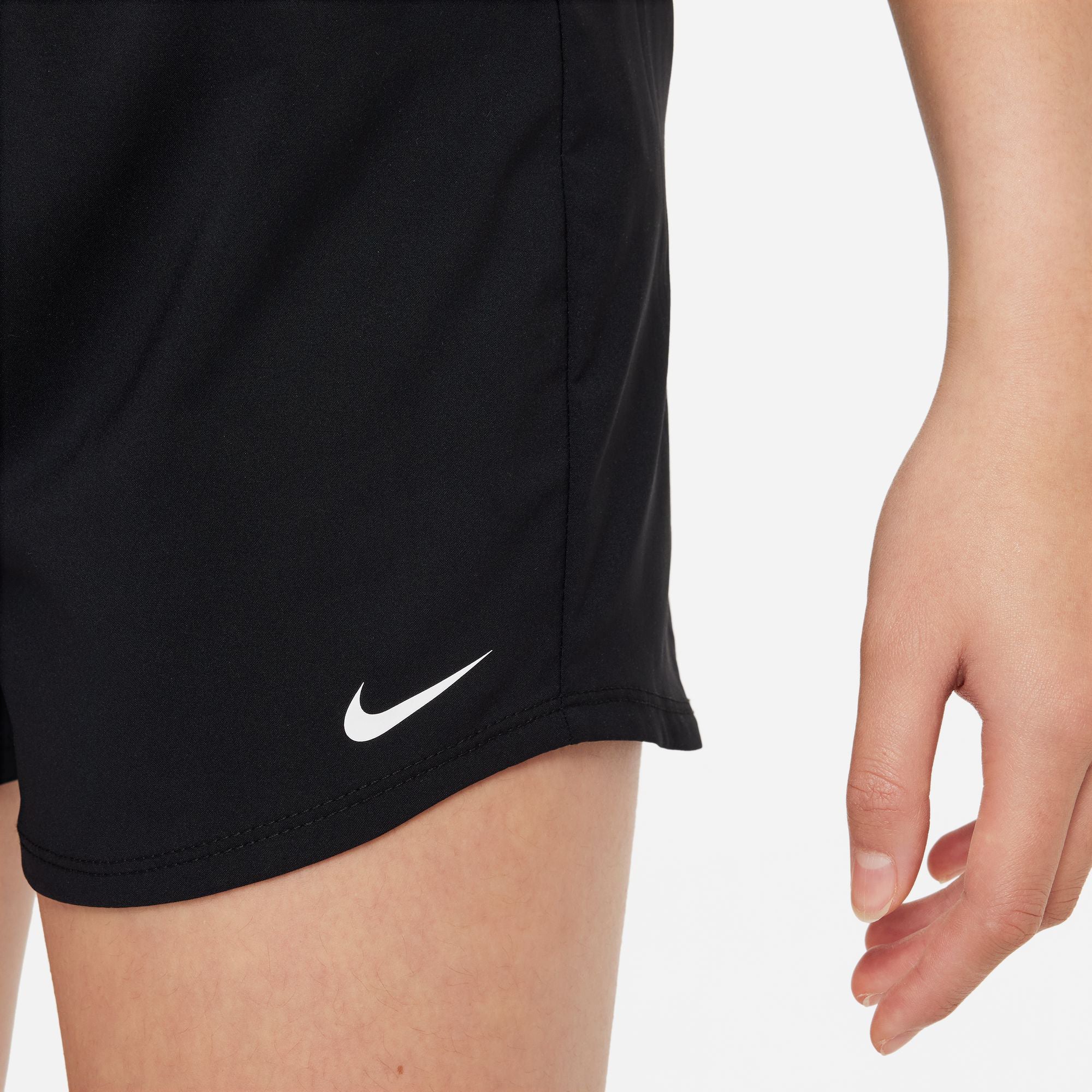 Dri-Fit Big Kids High Waisted Woven Shorts Flickor-Svart - Image 7
