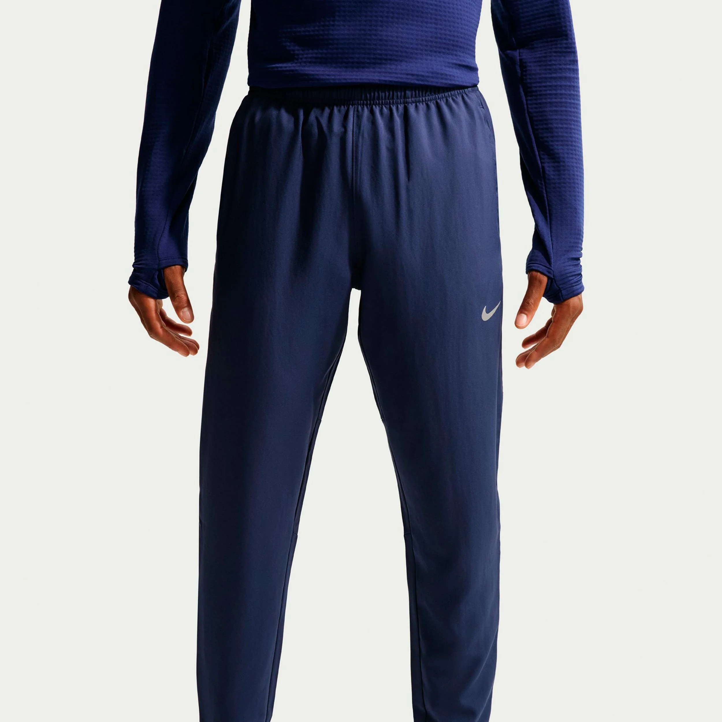 Dri-Fit Challenger Löparbyxa Herrar - mörkblå, svart
