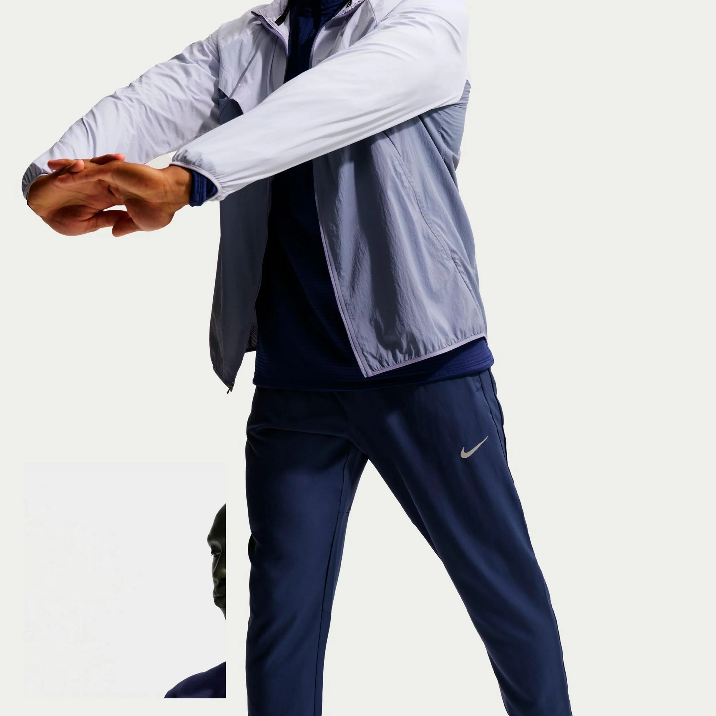 Dri-Fit Challenger Löparbyxa Herrar - mörkblå, svart - Image 5