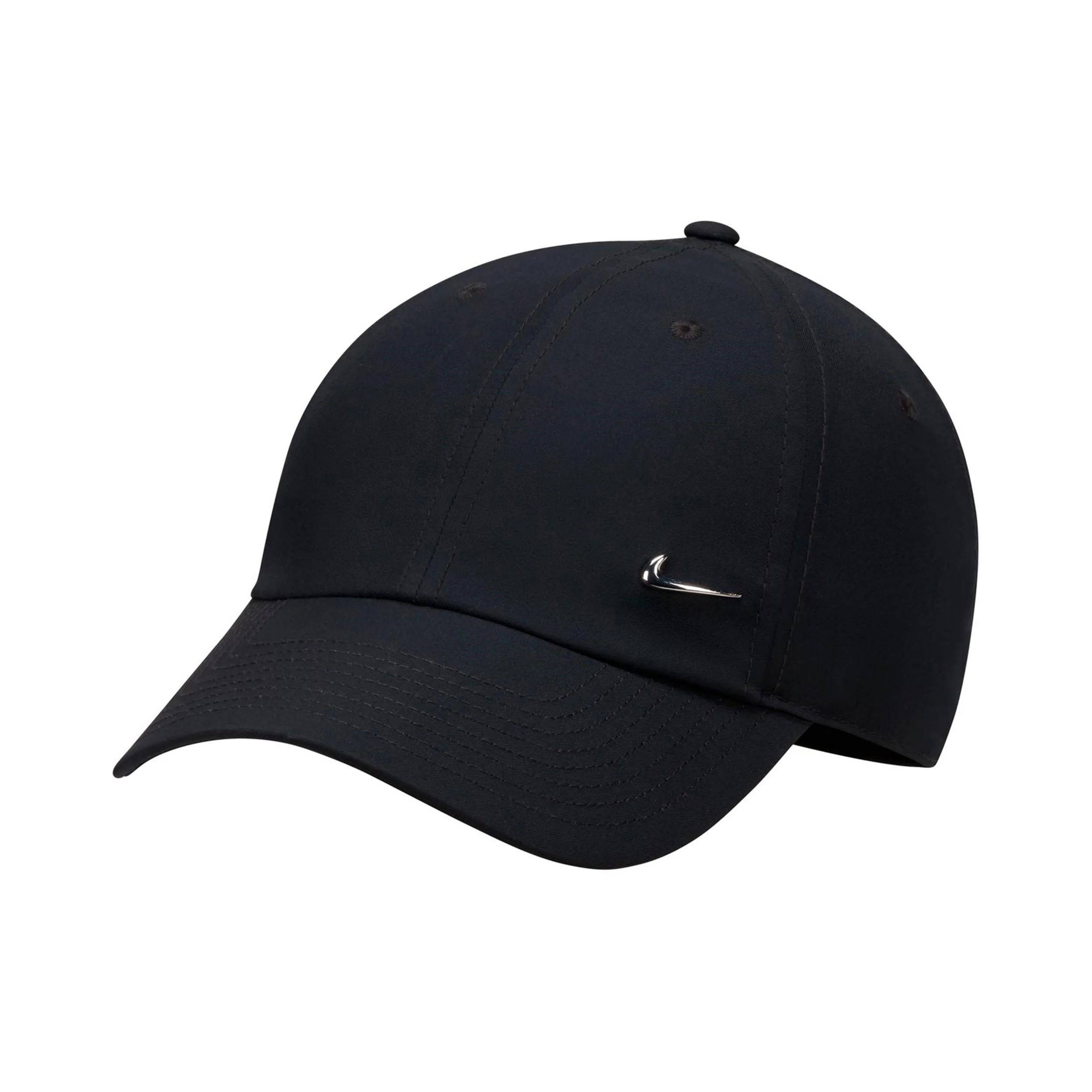 Dri-Fit Club Metal Swoosh Keps Unisex - svart