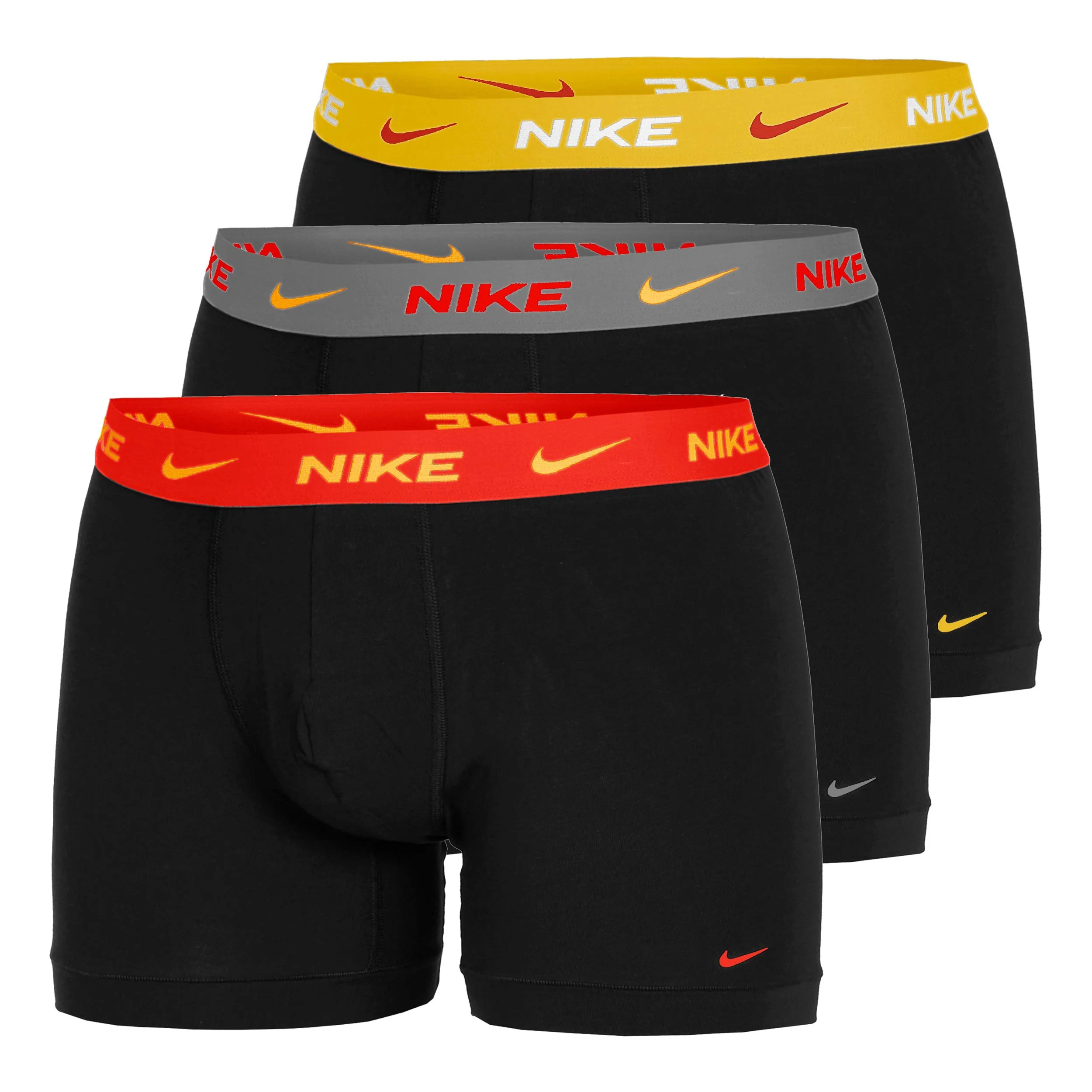 Dri-Fit Essential Micro Trunk Boxershorts - 3-pack Herrar-svart, flerfärgad