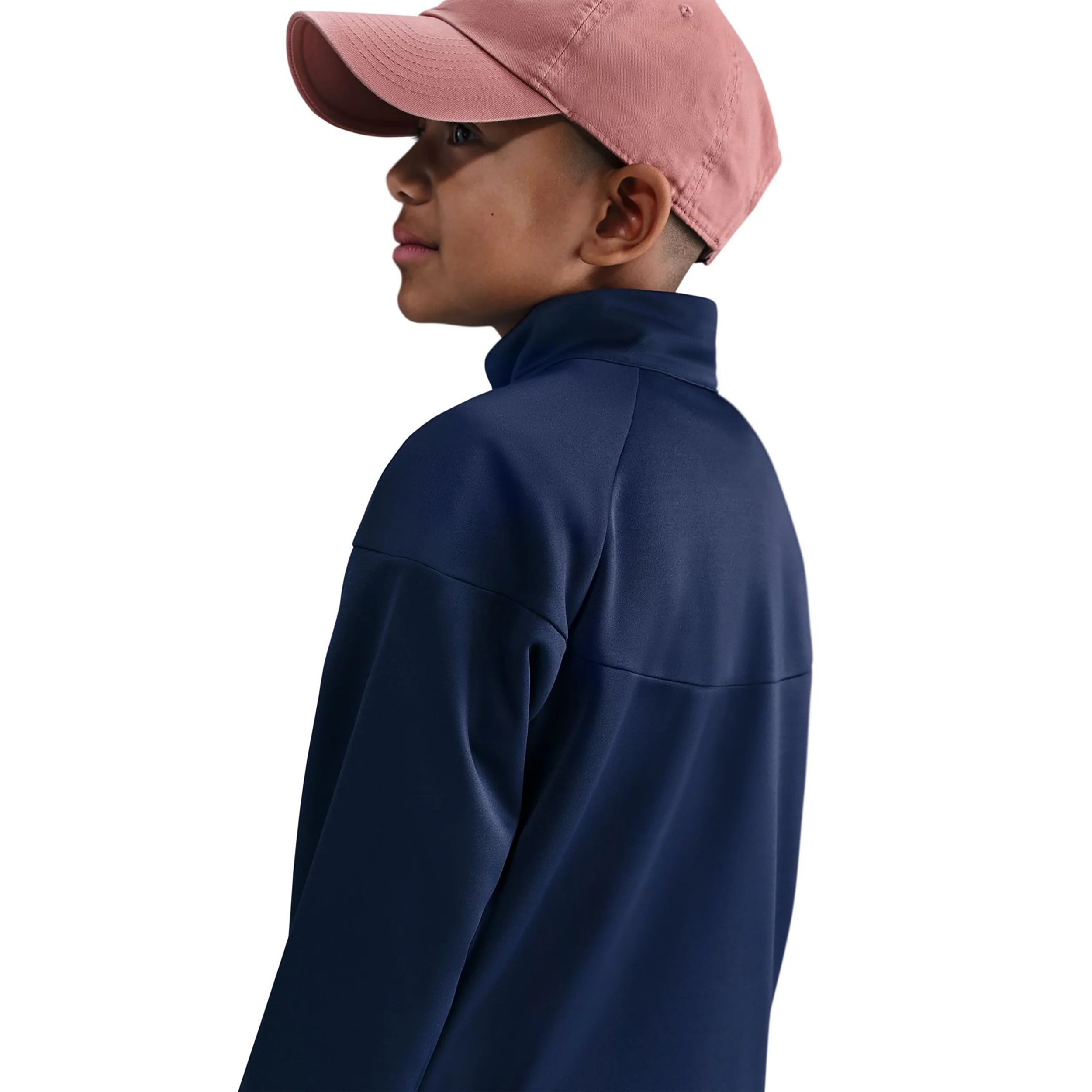 Dri-Fit Full-Zip Träningsoverall Barn-mörkblå - Image 4