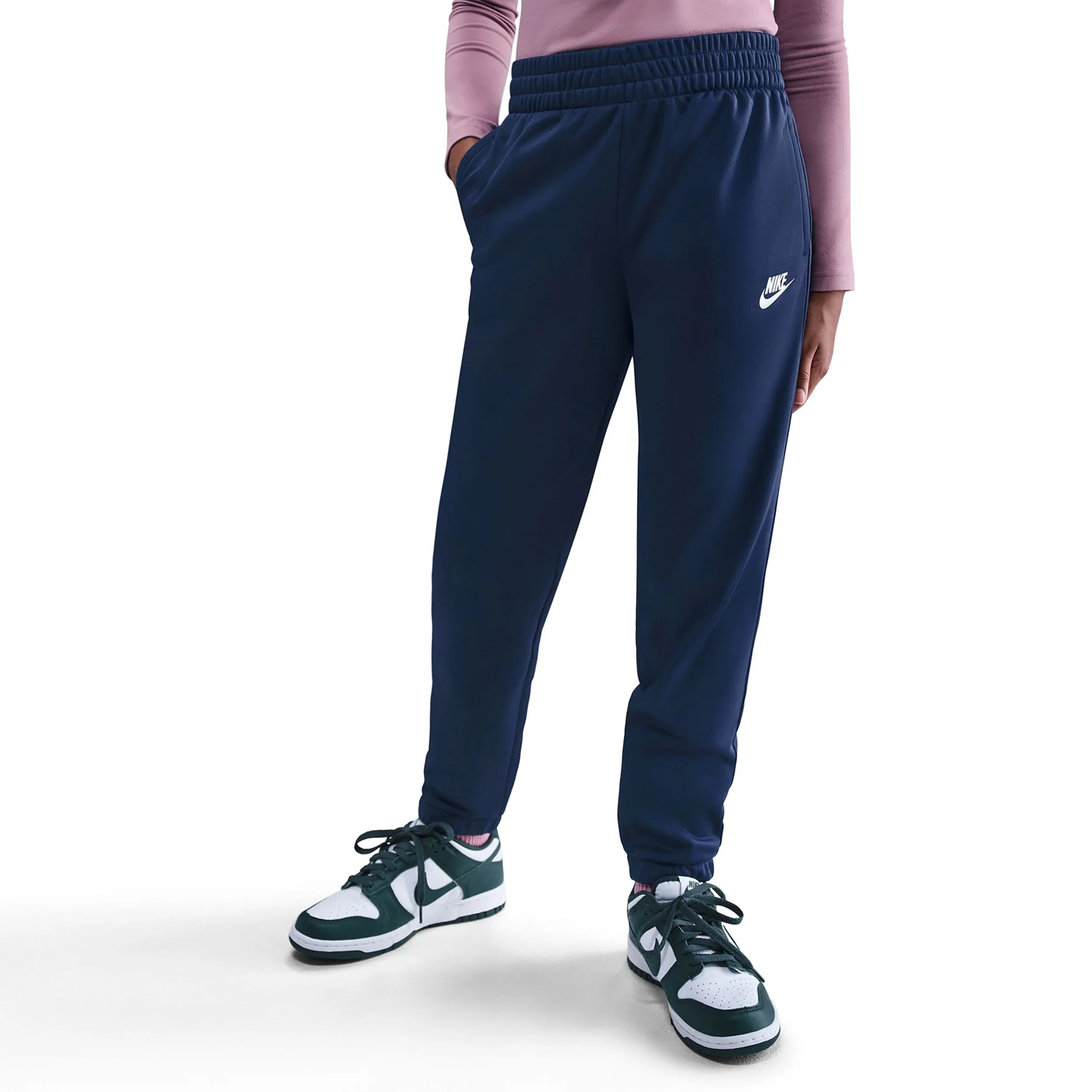Dri-Fit Full-Zip Träningsoverall Barn-mörkblå - Image 5