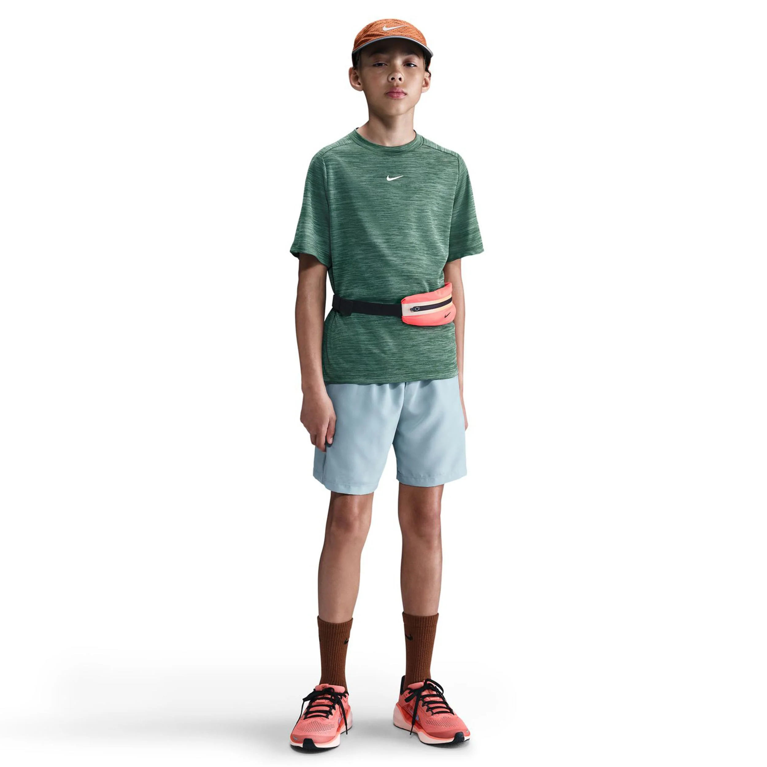 Dri-Fit Heather T-shirt Barn-Grön - Image 2