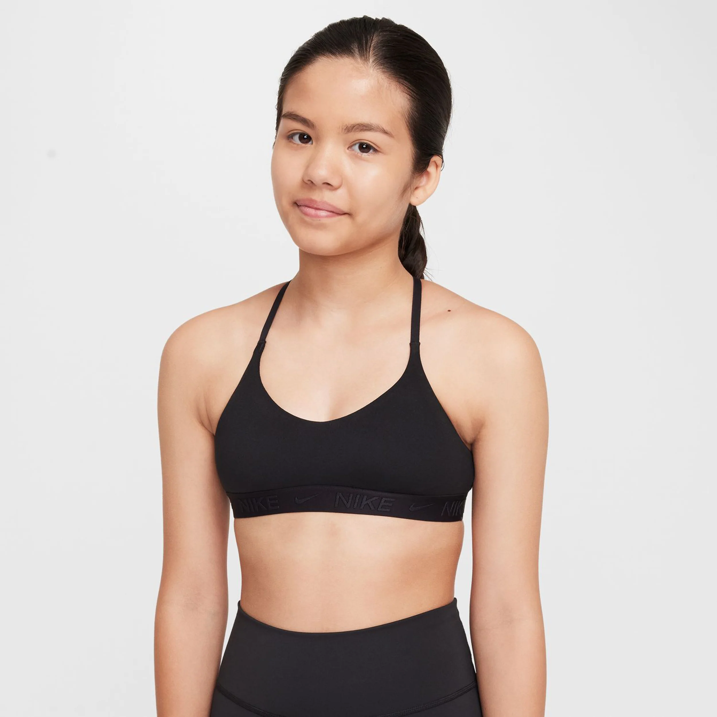 Dri-Fit Indy Sport-behå Flickor-Svart - Image 4