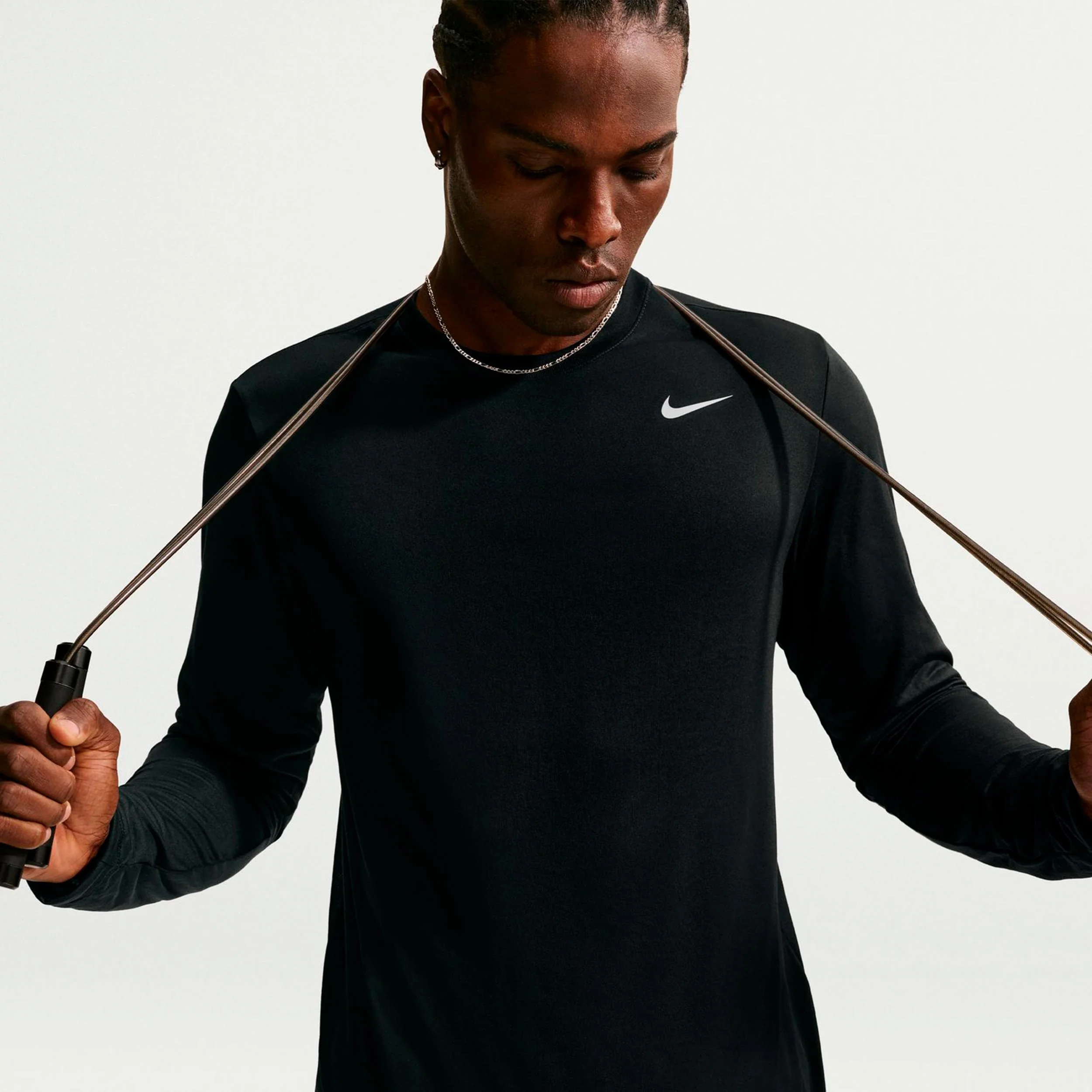 Dri-Fit Långärmat Herrar - svart - Image 5
