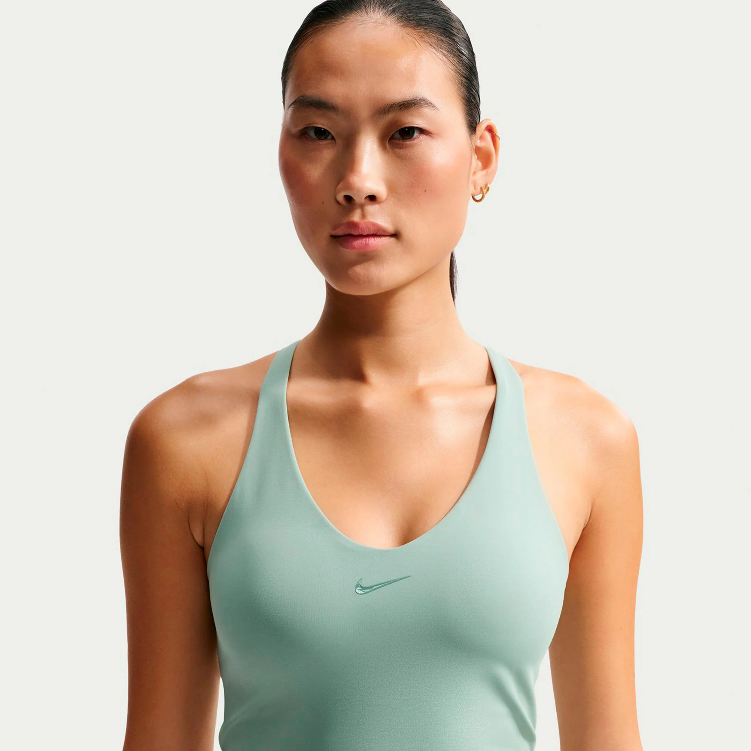 Dri-Fit Medium Support Linne Damer - grågrön, grön - Image 6