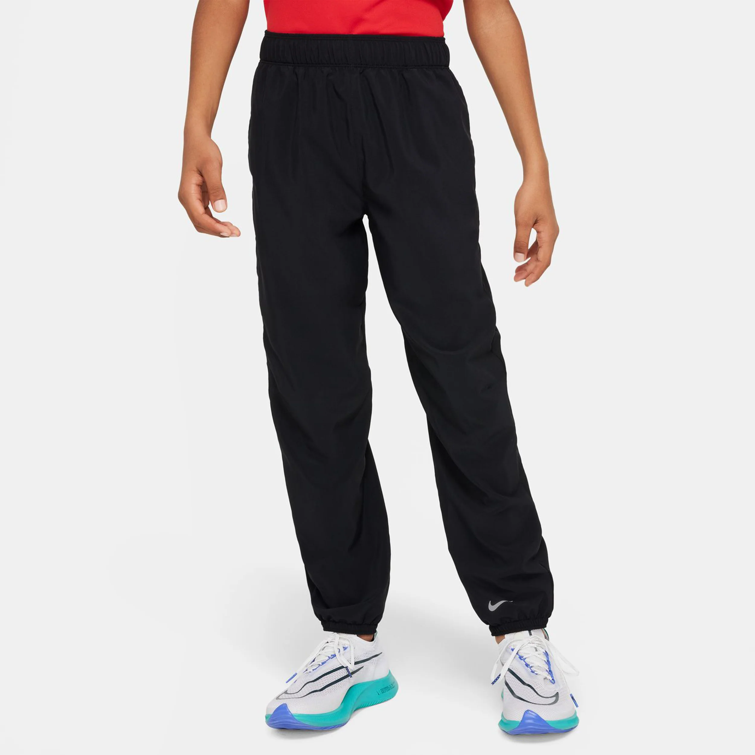 Dri-Fit Multi Essential Träningsbyxa Pojkar-Svart,Silver - Image 4