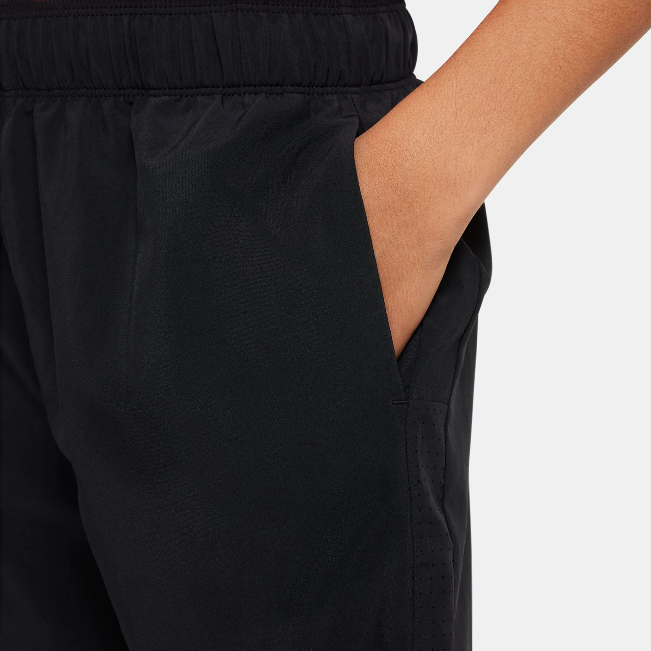 Dri-Fit Multi Essential Träningsbyxa Pojkar-Svart,Silver - Image 9