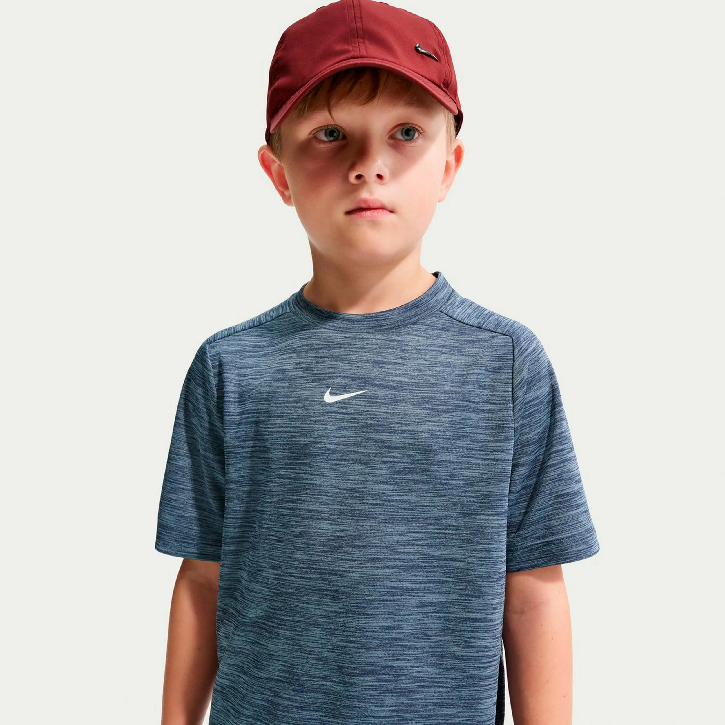Dri-FIT Multi Heather T-shirt Barn - mörkblå - Image 4