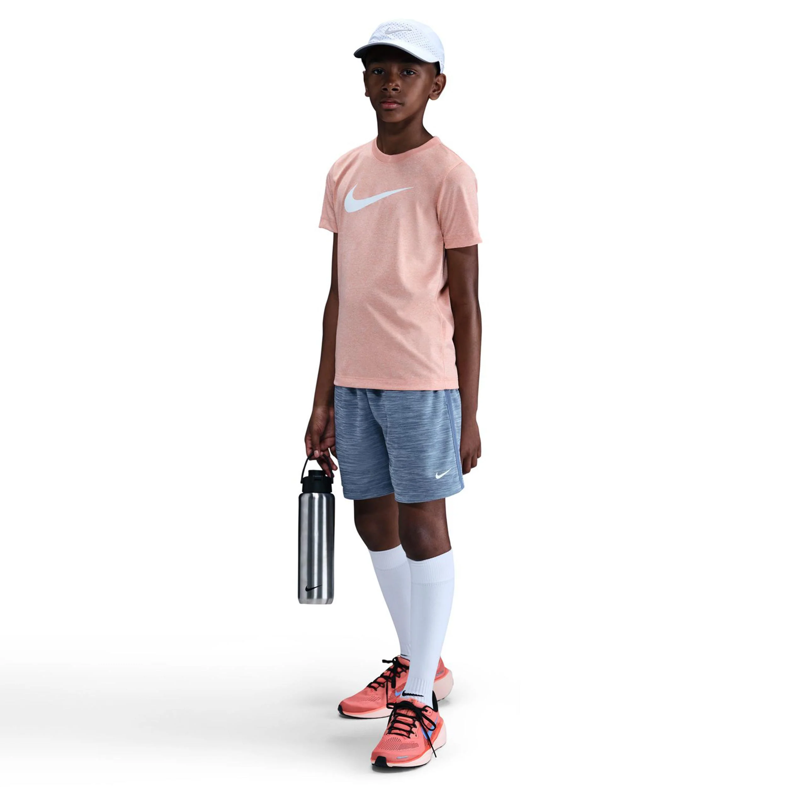 Dri-Fit Multi High Rise Shorts Barn-Blågrå - Image 2