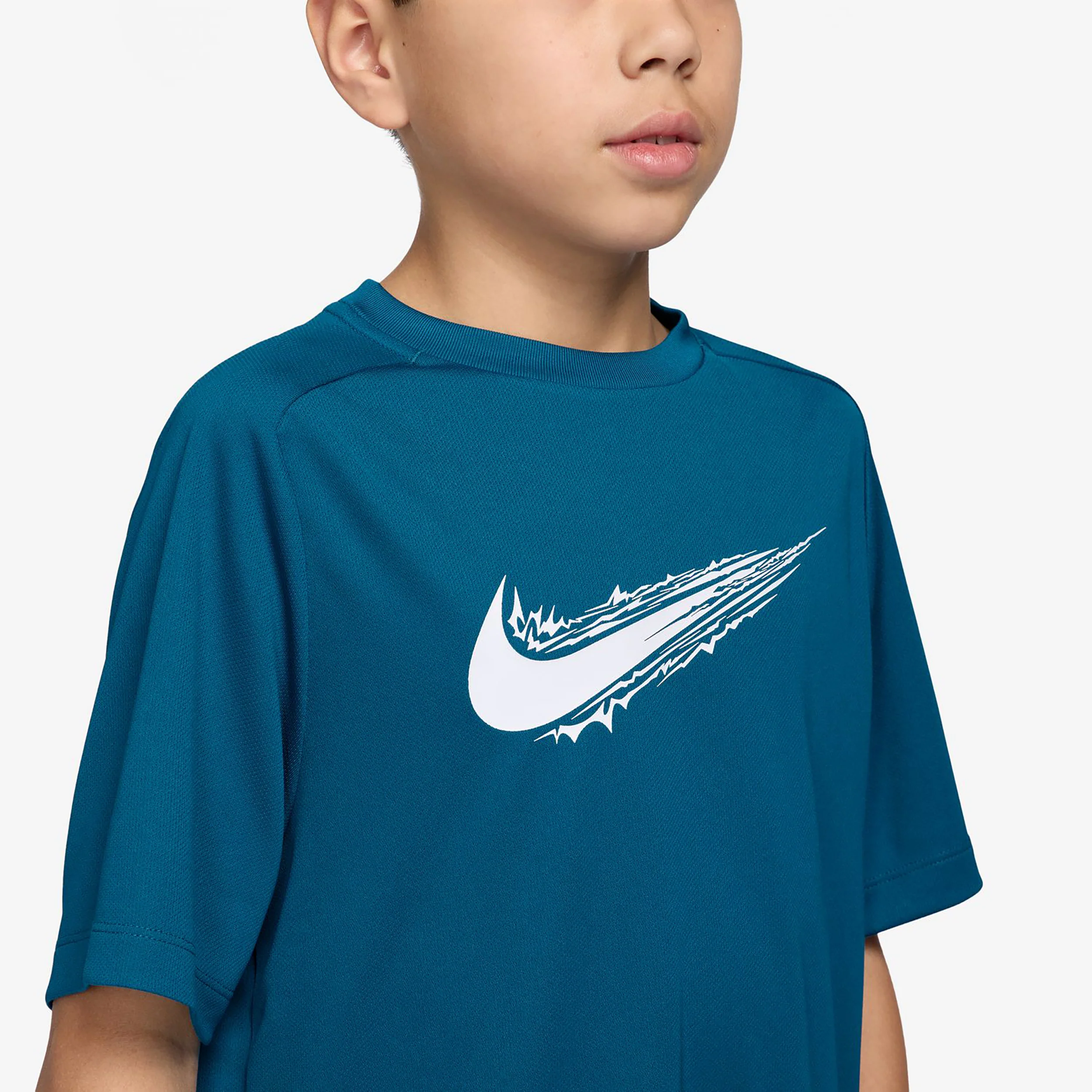 Dri-FIT Multi T-shirt Barn - blå, vit - Image 3