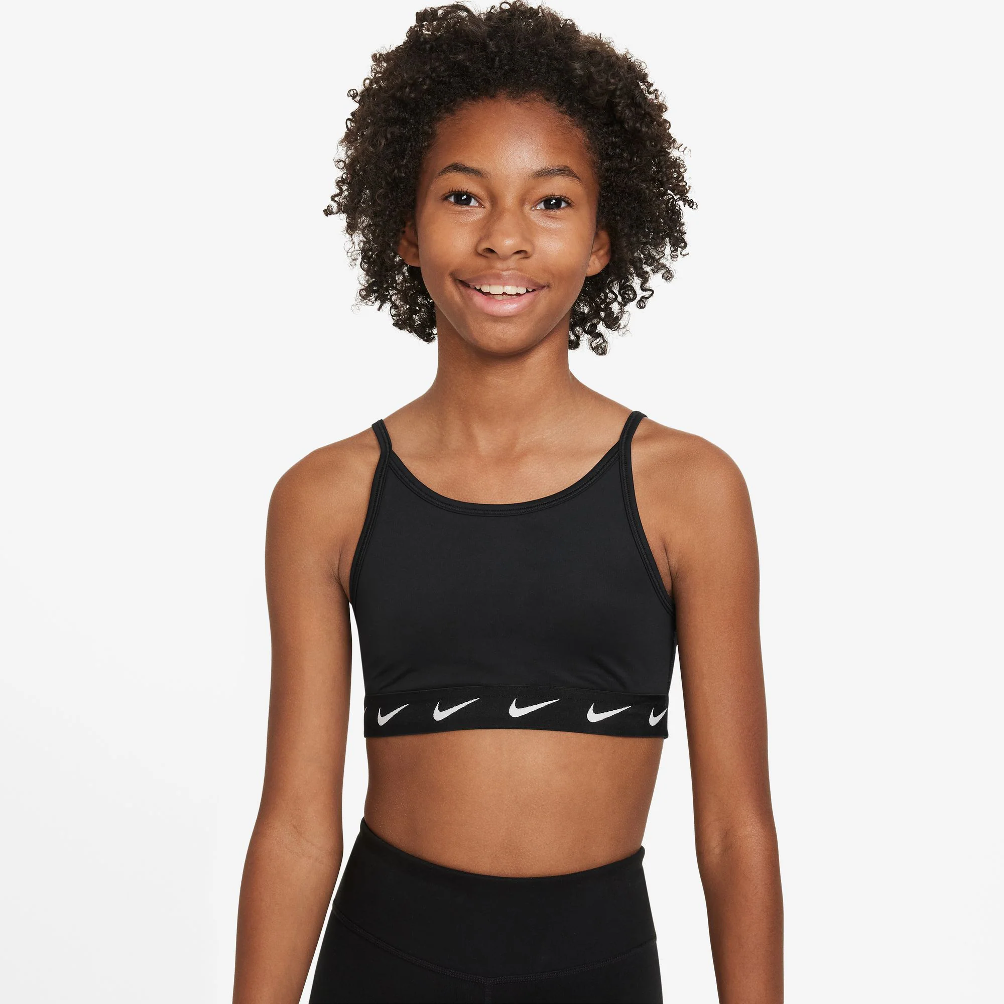Dri-Fit One Big Sport-behå Flickor - svart - Image 4