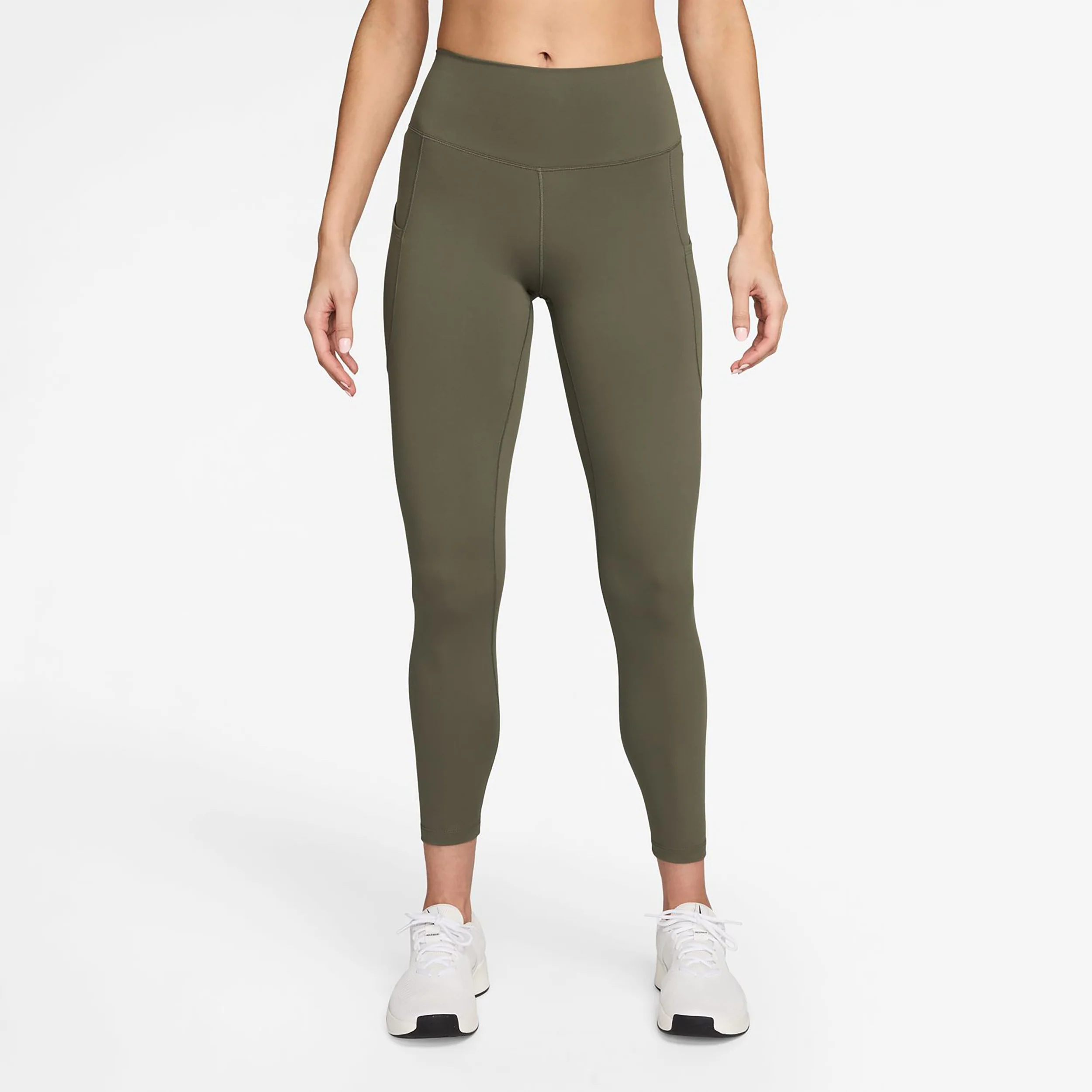 Dri-FIT One High Rise 7/8 Tights Damer-oliv