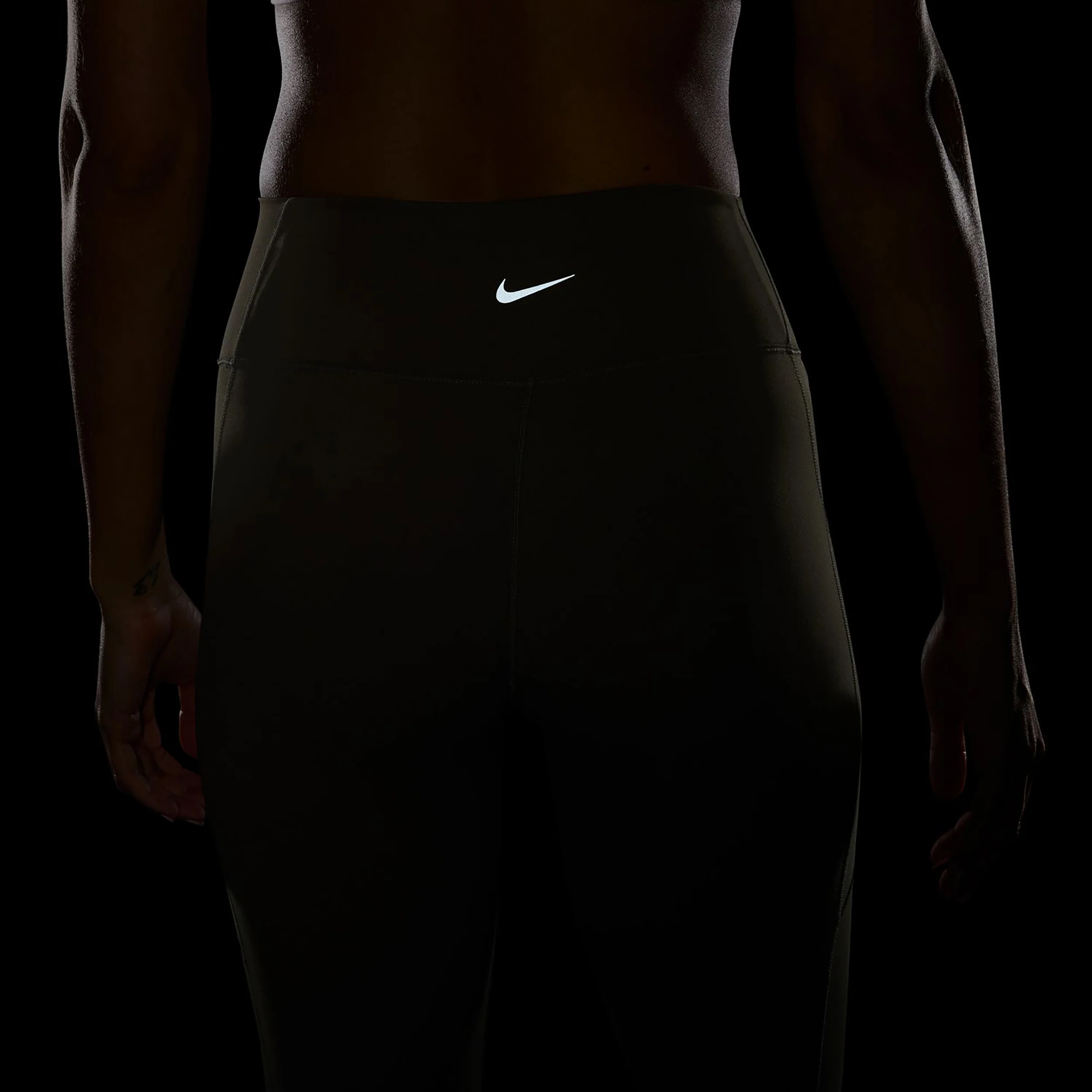 Dri-FIT One High Rise 7/8 Tights Damer-oliv - Image 4