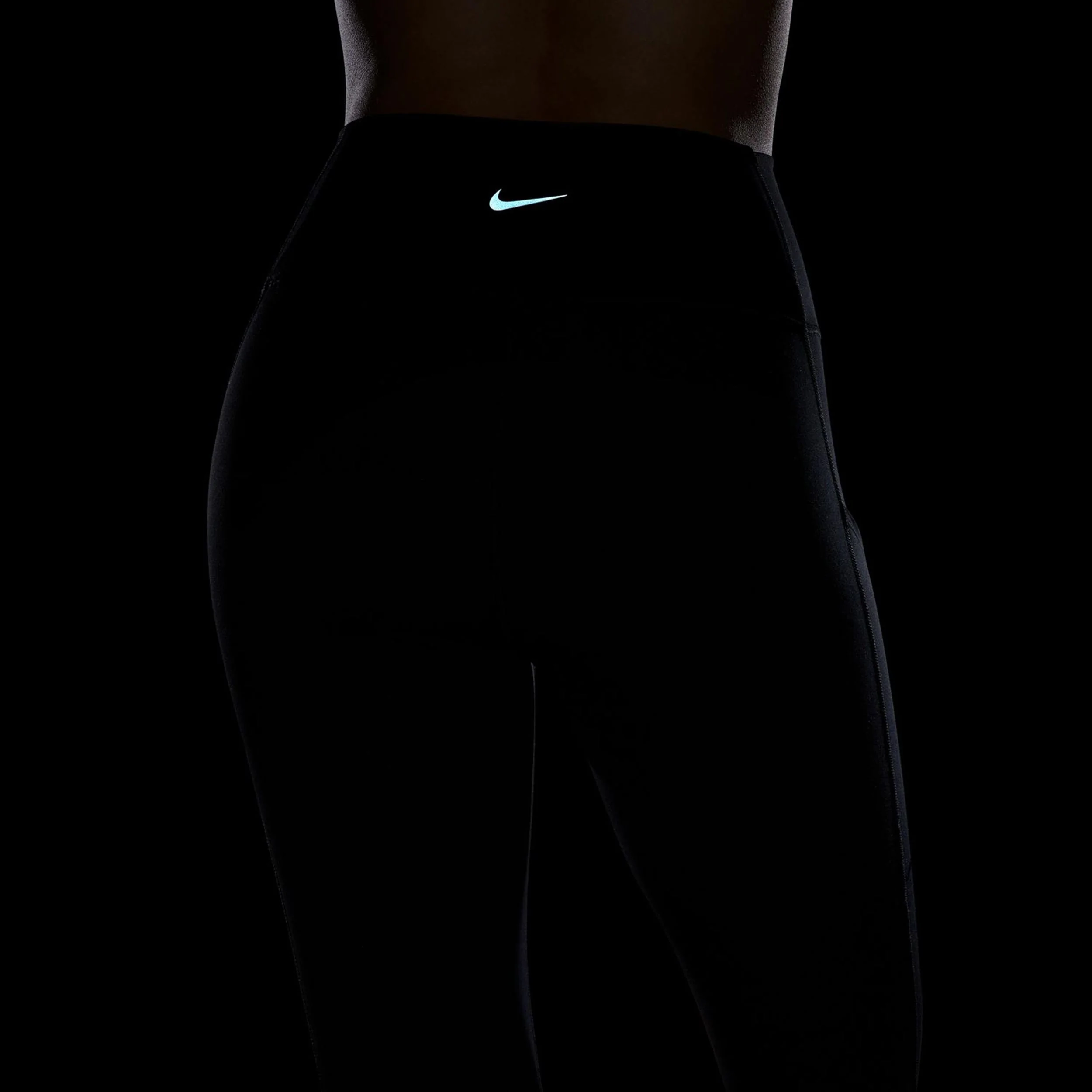 Dri-Fit One High-Waisted 7/8 Pocket Tights Damer-Svart - Image 11