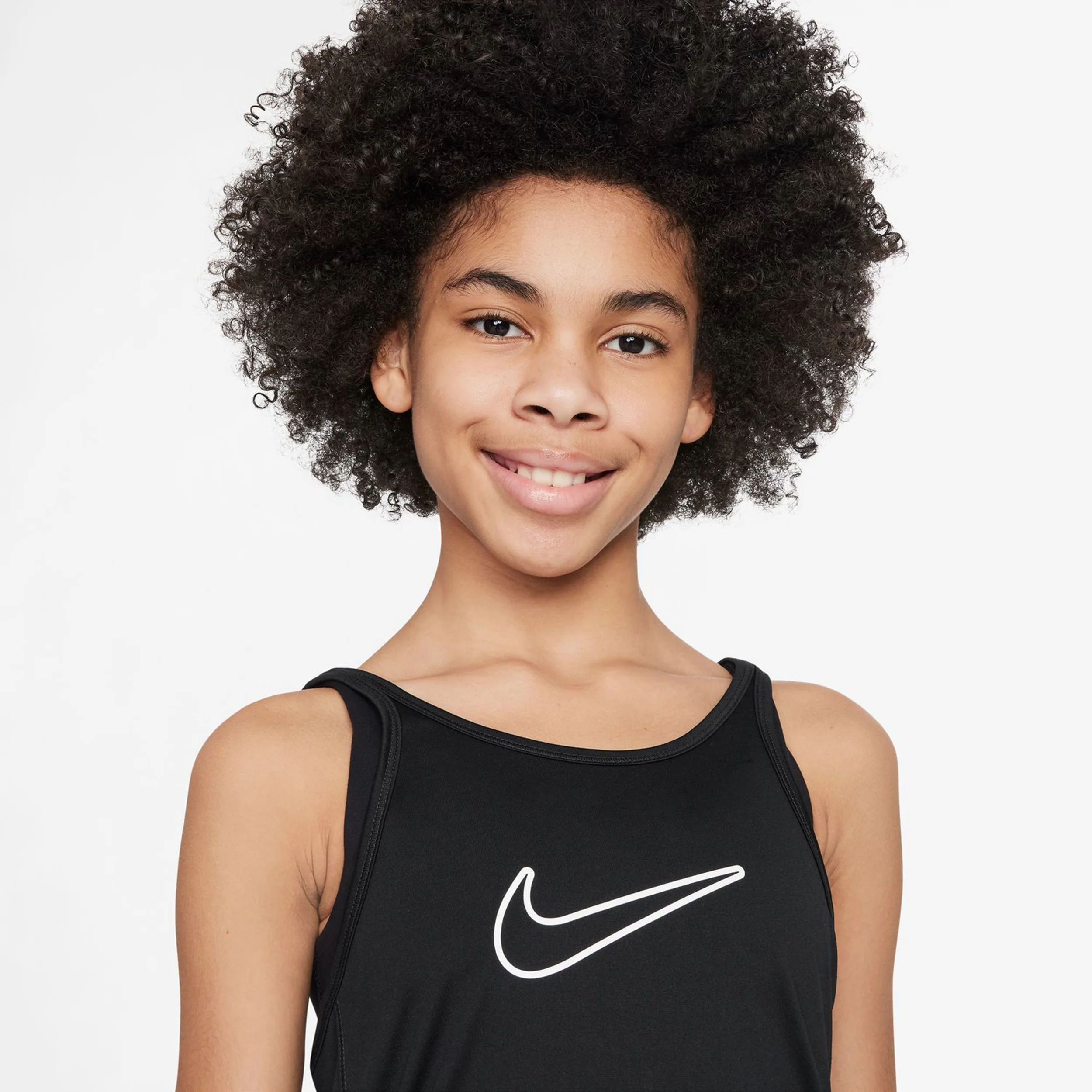 Dri-Fit One Linne Flickor-Svart - Image 6