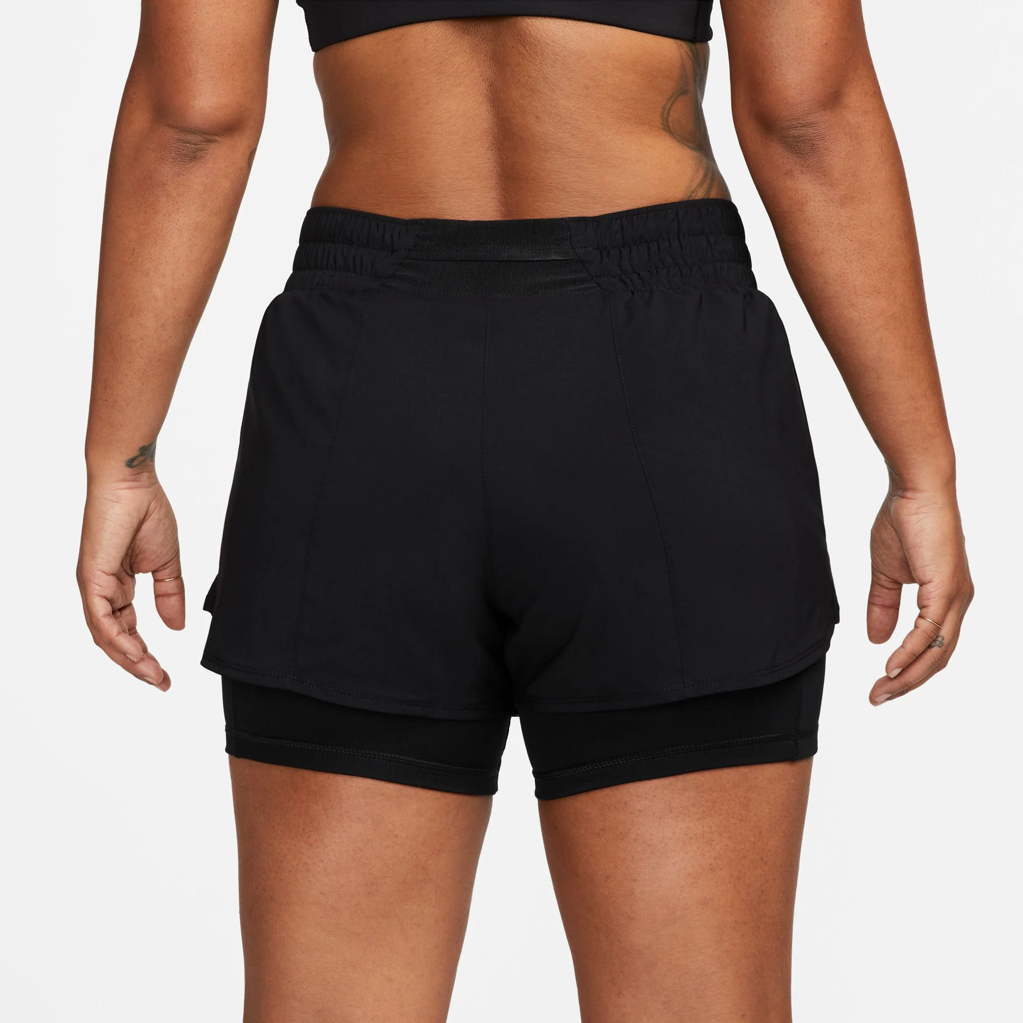 Dri-Fit One MR 2in1 Shorts Damer-Svart - Image 6
