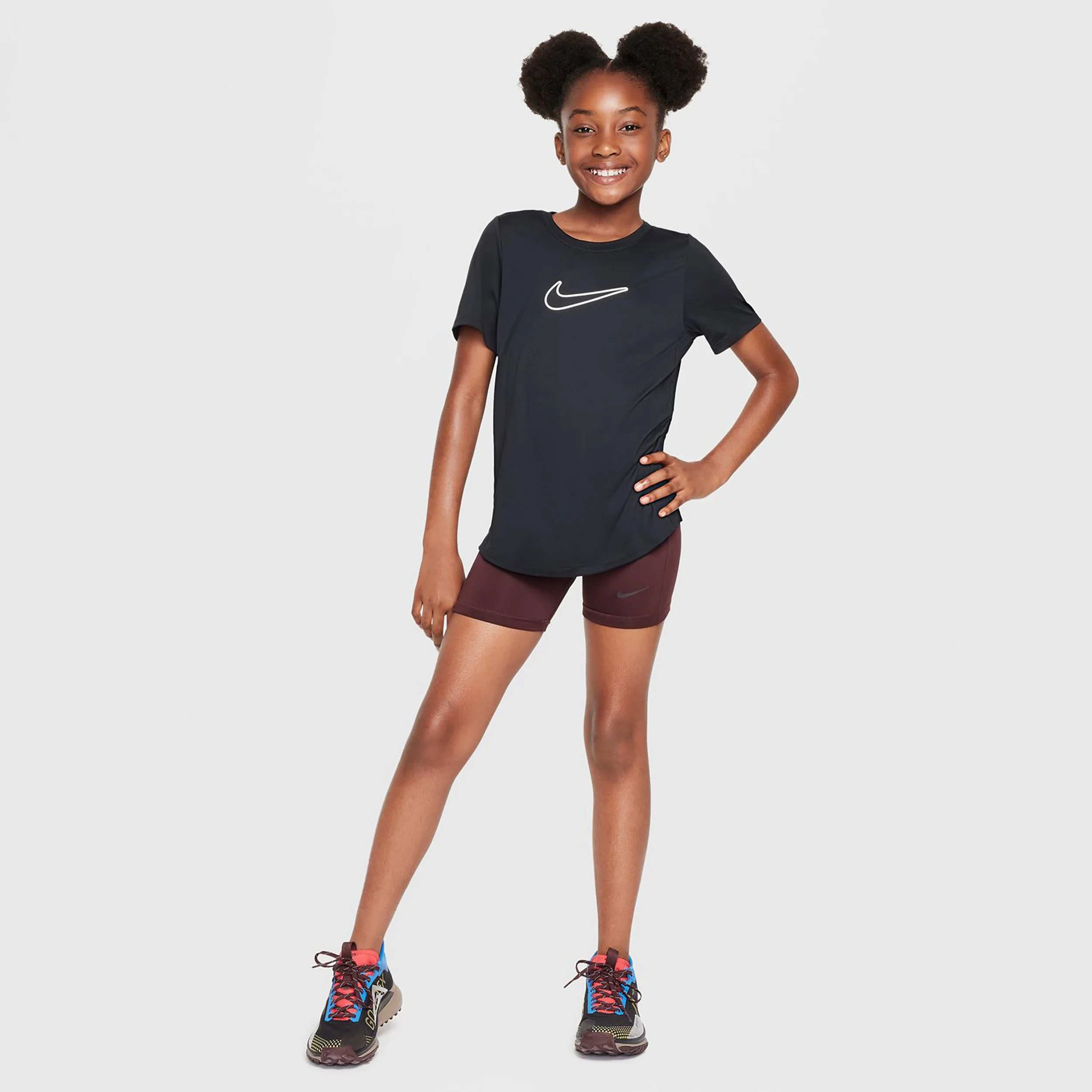 Dri-Fit One STD T-shirt Flickor-Svart - Image 6