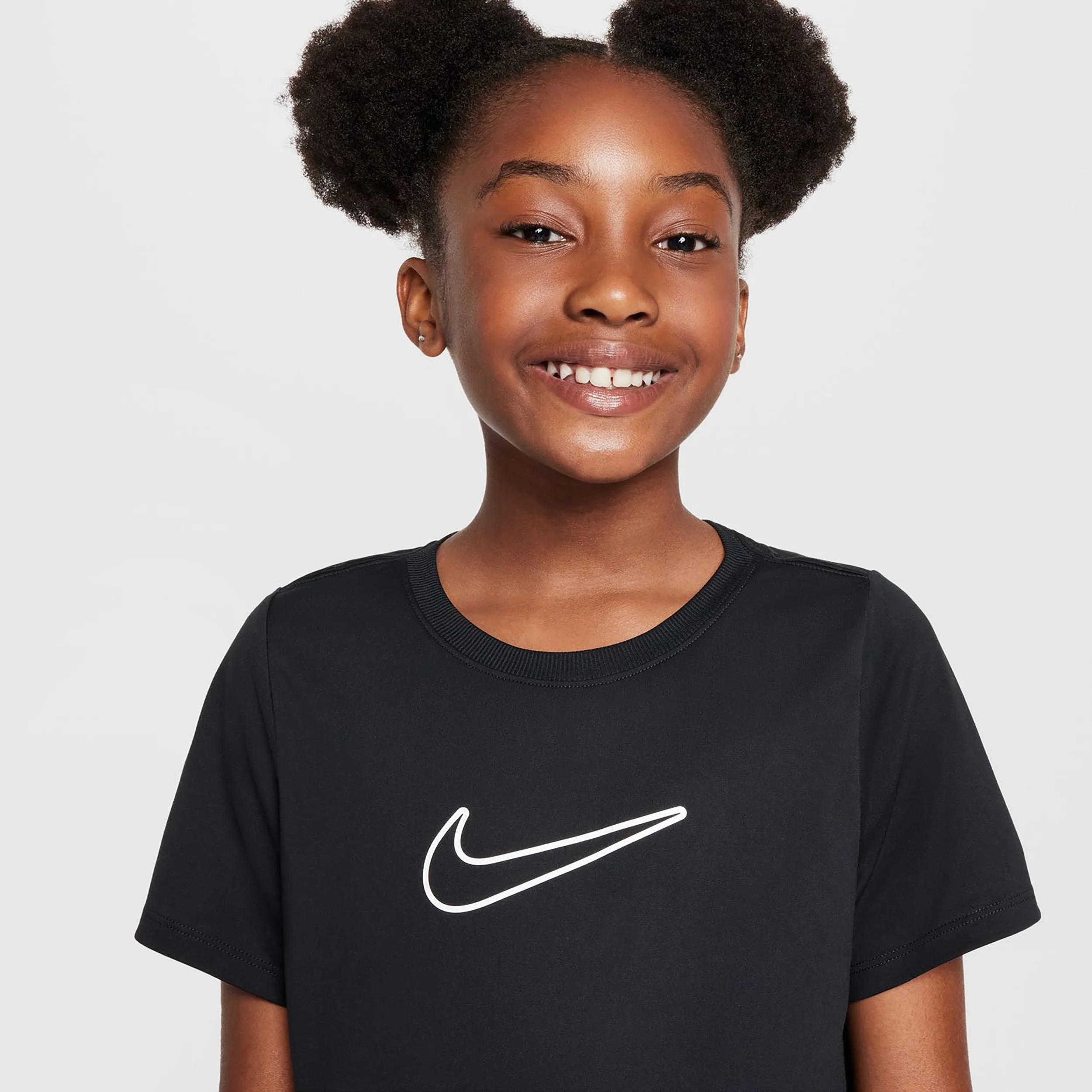 Dri-Fit One STD T-shirt Flickor-Svart - Image 7