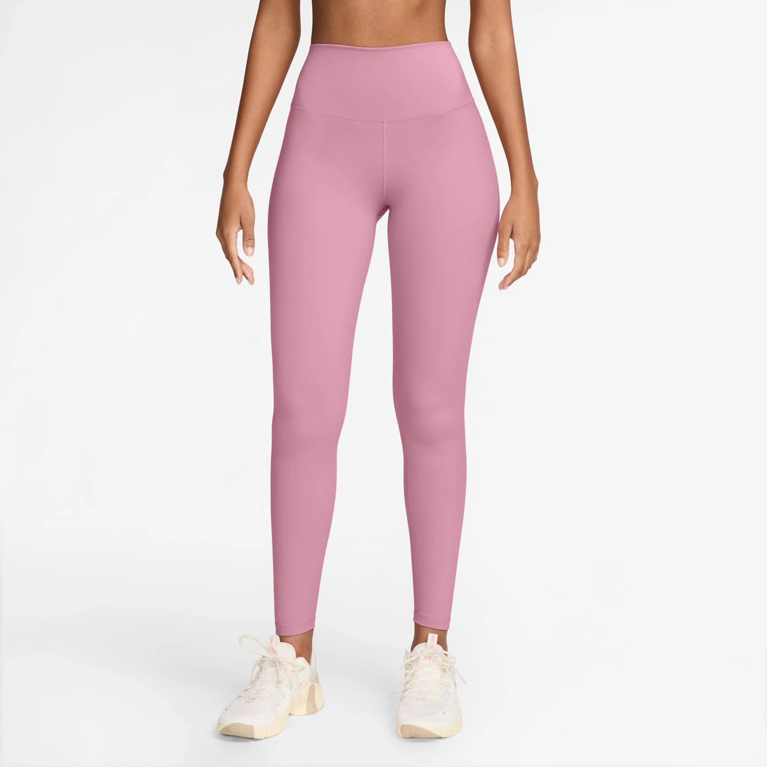 Dri-Fit One Tights Damer-Pink,Svart - Image 3