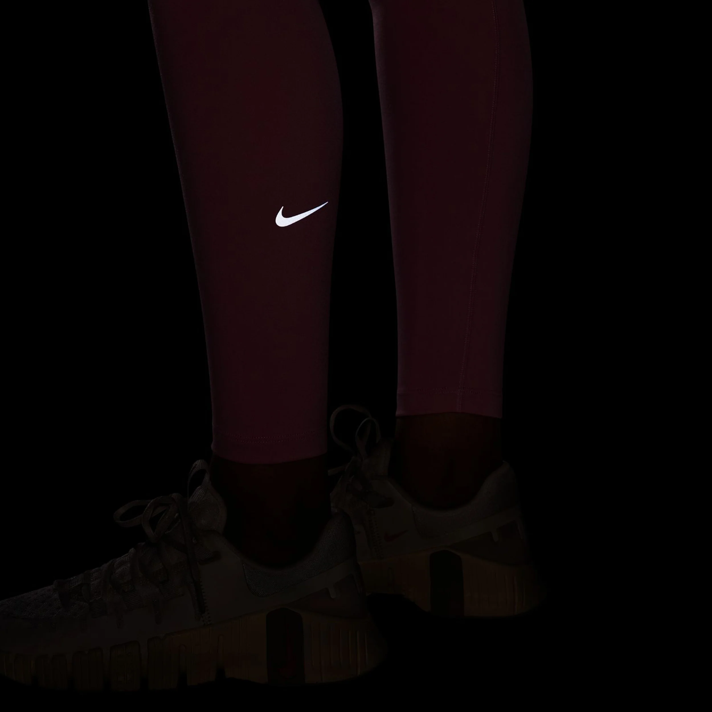 Dri-Fit One Tights Damer-Pink,Svart - Image 6
