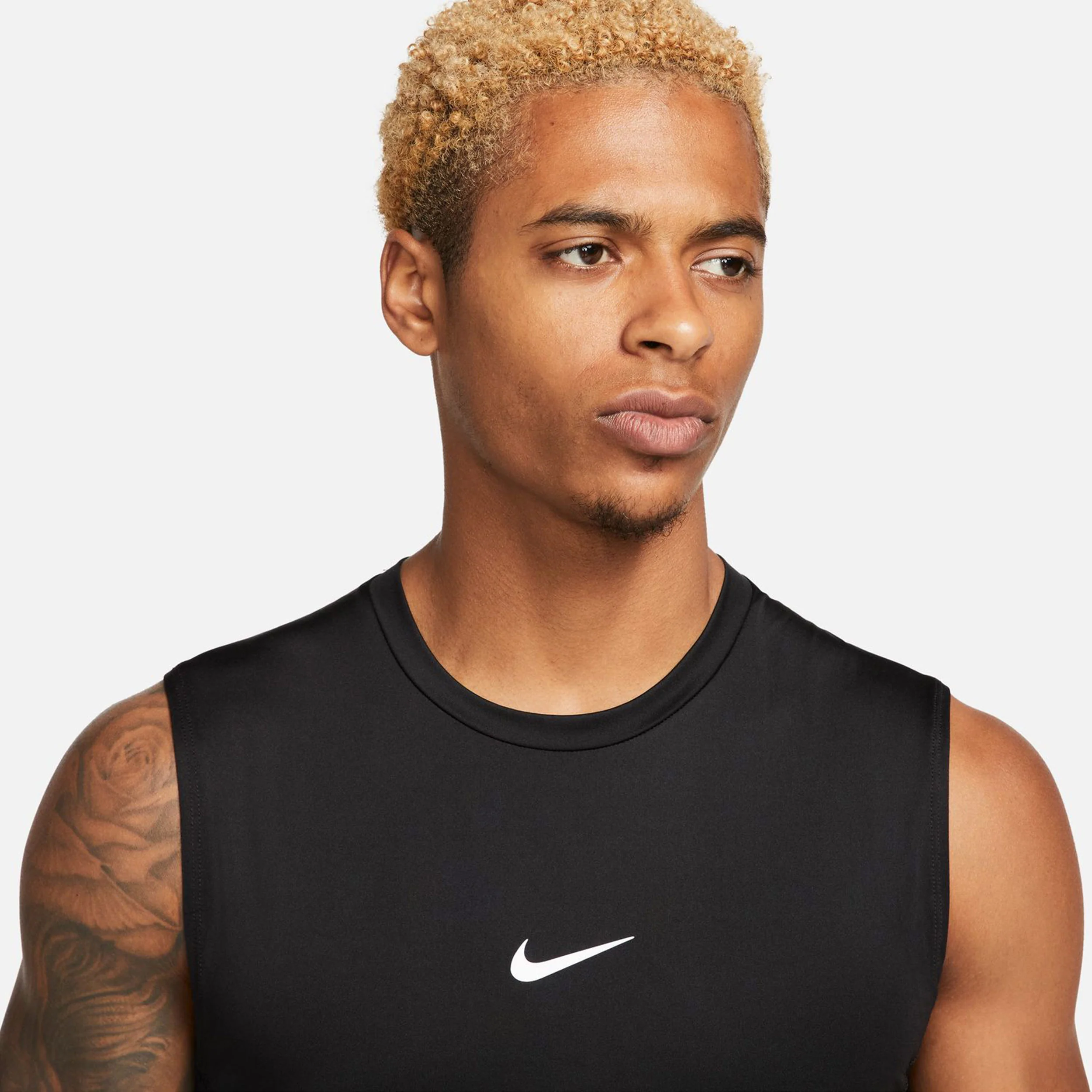 Dri-Fit Pro Fitness Linne Herrar - svart, - Image 9