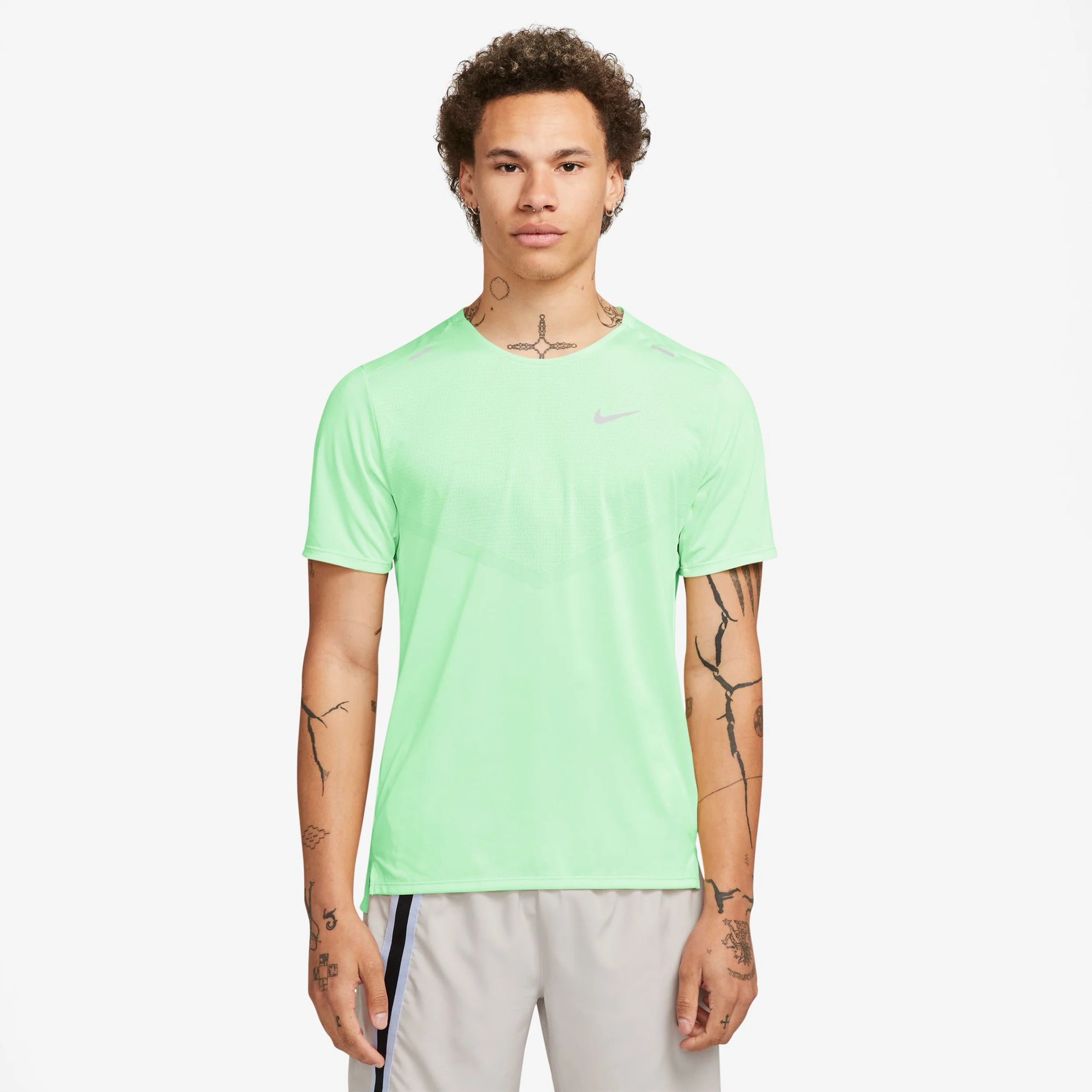 Dri-Fit Rise 365 Löpartröja Herrar-Mint - Image 6