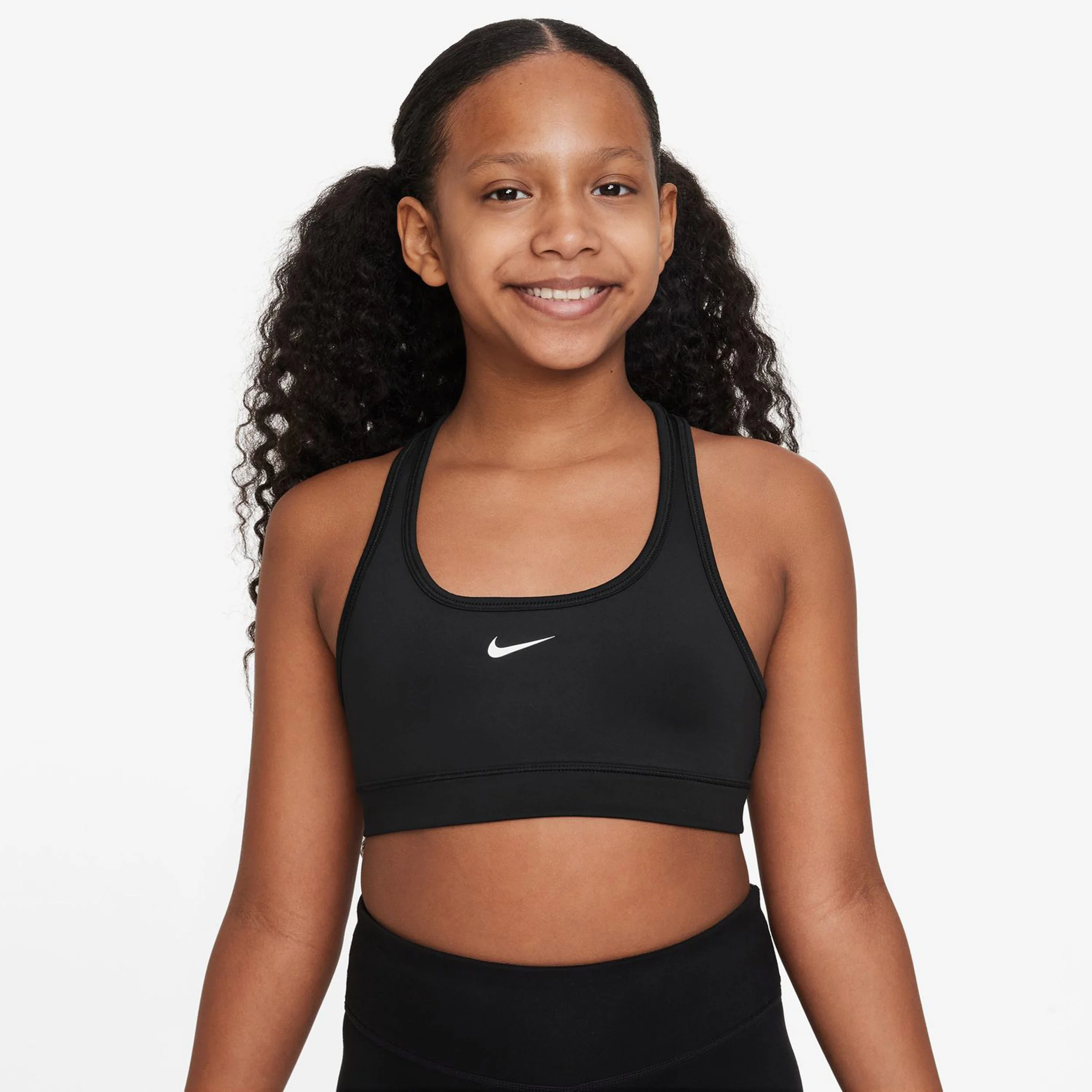 Dri-Fit Swoosh Sport-behå Flickor-Svart - Image 4