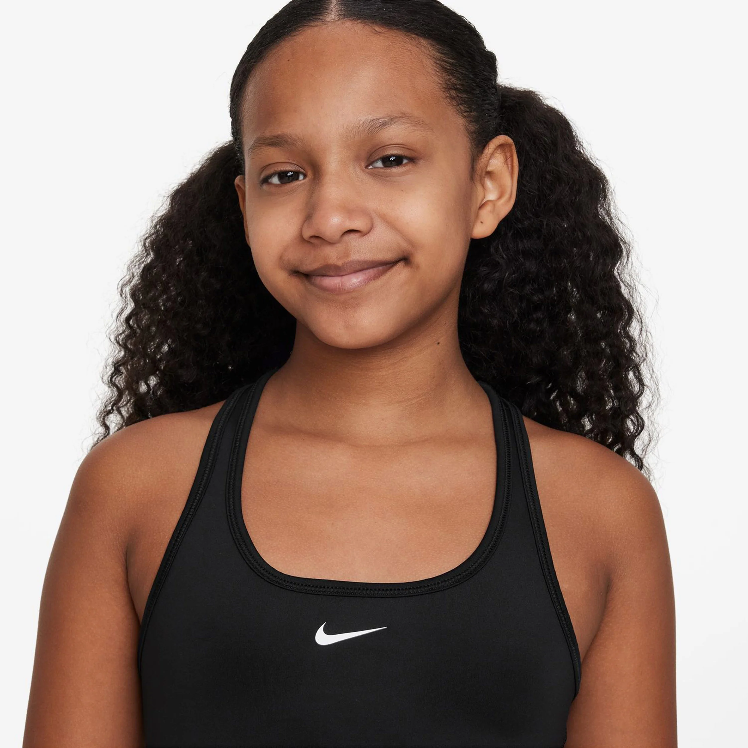Dri-Fit Swoosh Sport-behå Flickor-Svart - Image 6