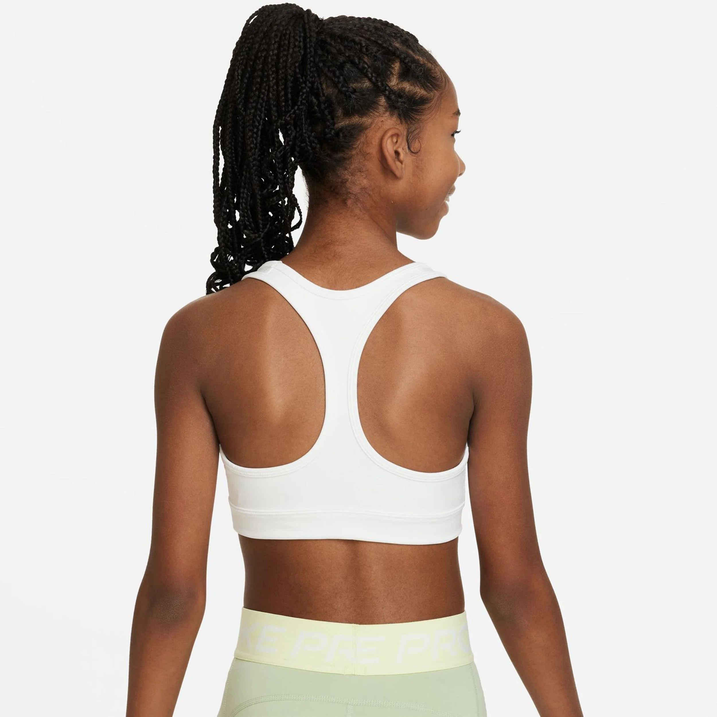 Dri-Fit Swoosh Sport-behå Flickor-Vit - Image 5