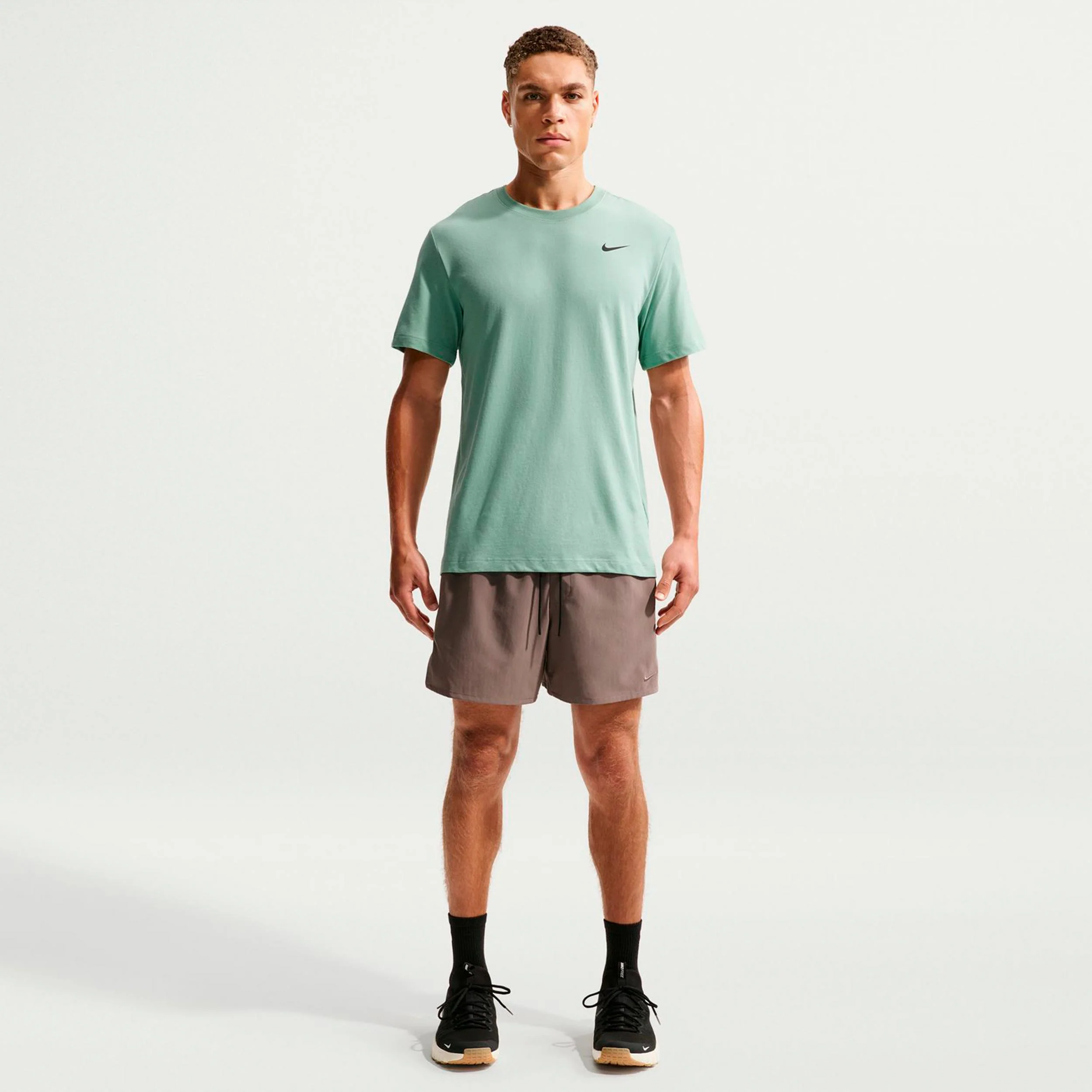 Dri-Fit  T-shirt Herrar - grågrön, svart - Image 2